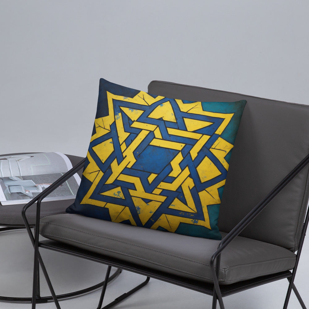 Brave Honor | Star of David | Pillow Case
