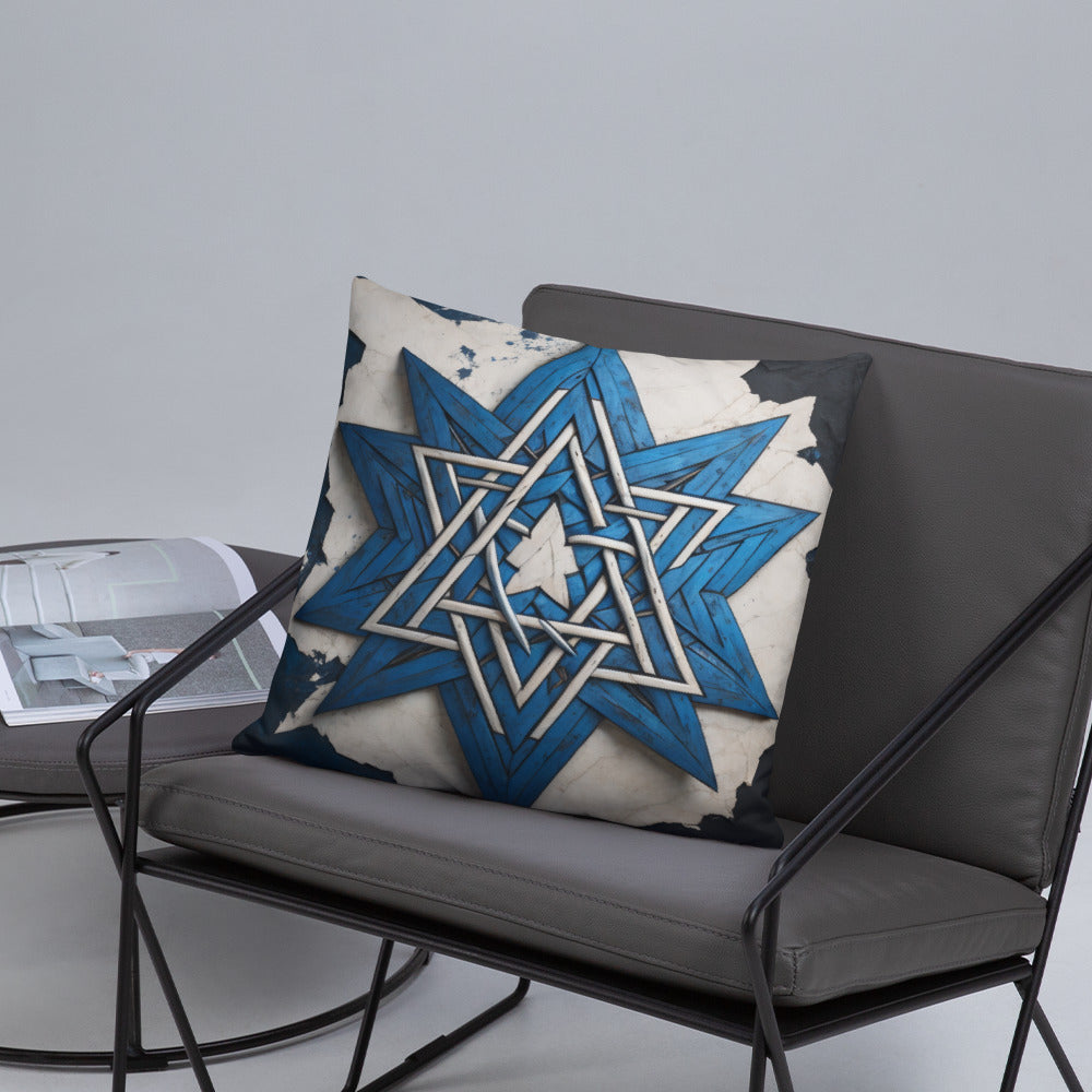 Brave Honor | Star of David | Pillow Case