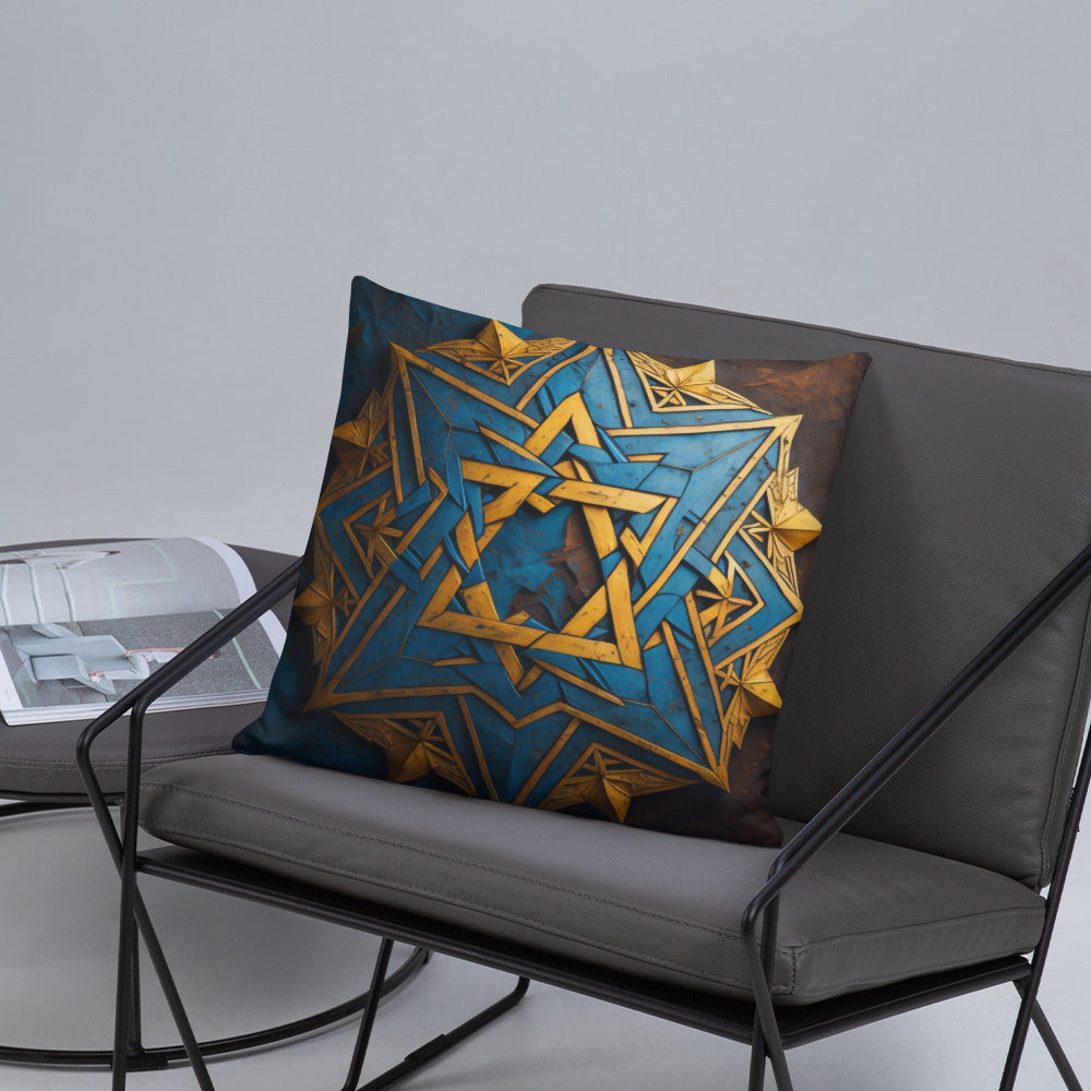 Brave Honor | Star of David | Pillow Case