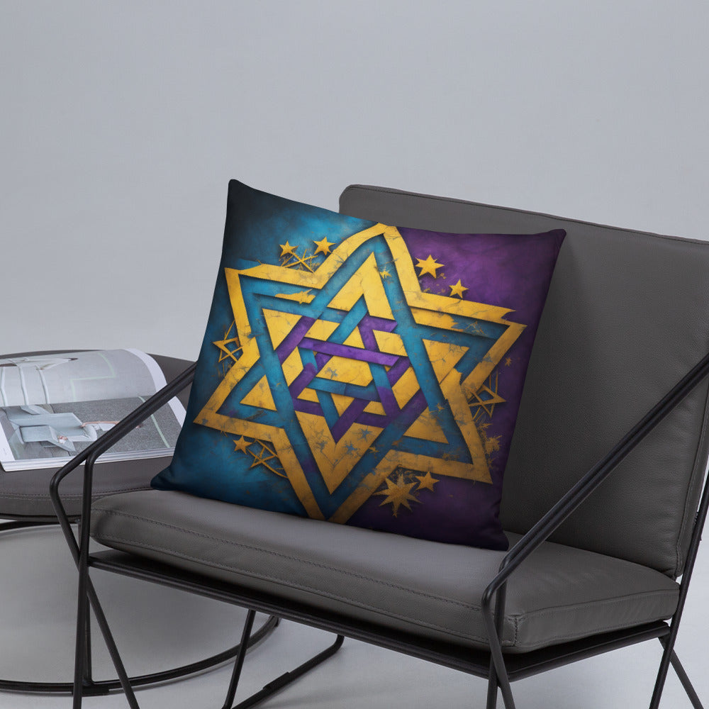 Brave Honor | Star of David | Pillow Case