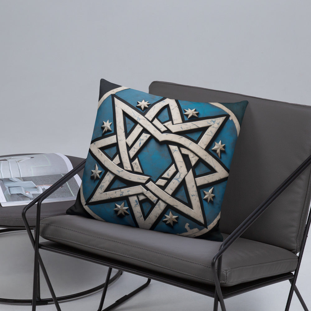 Brave Honor | Star of David | Pillow Case