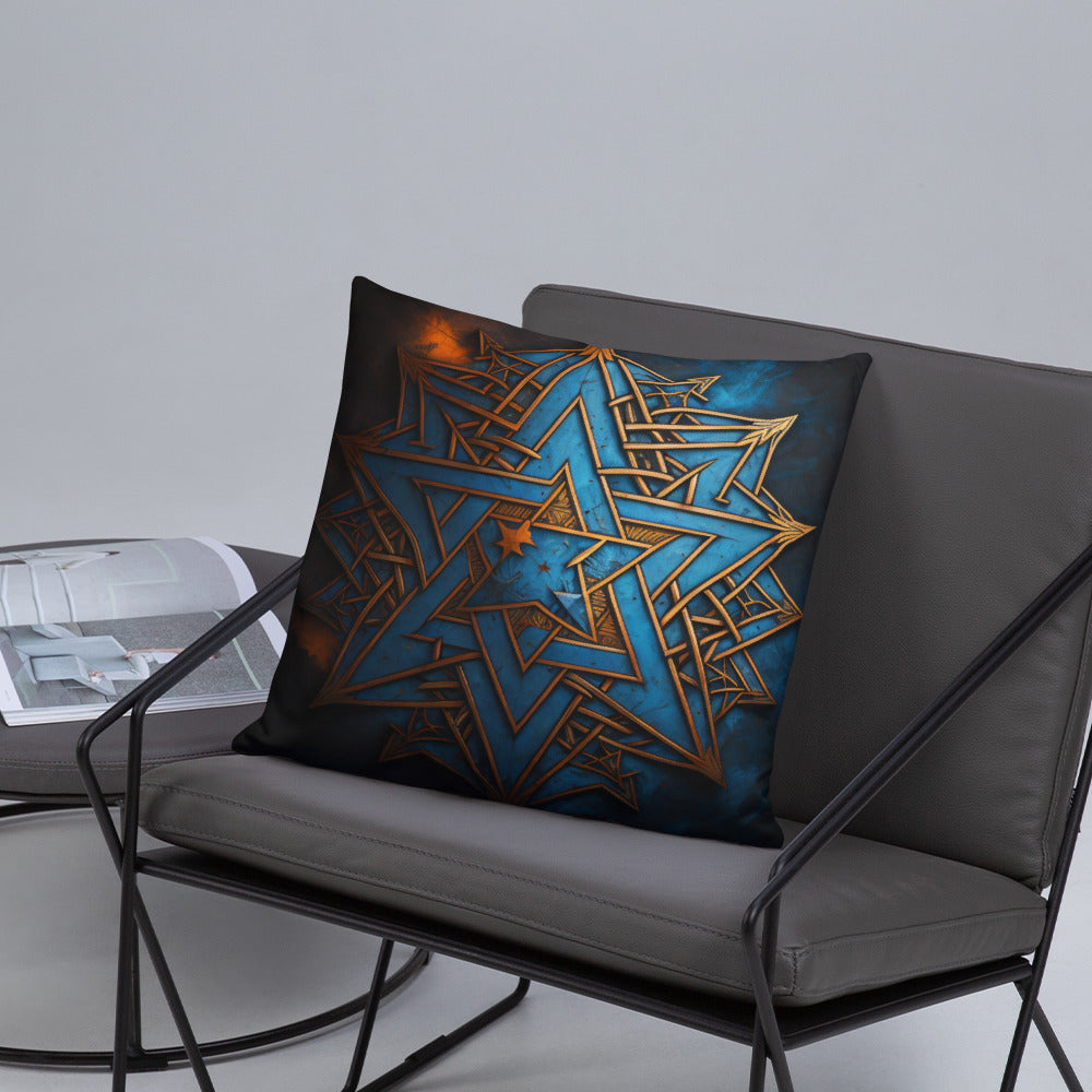 Brave Honor | Star of David | Pillow Case