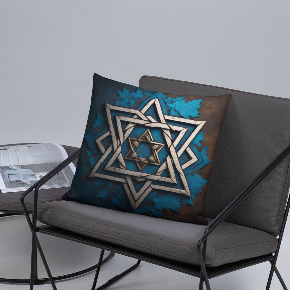 Brave Honor | Star of David | Pillow Case
