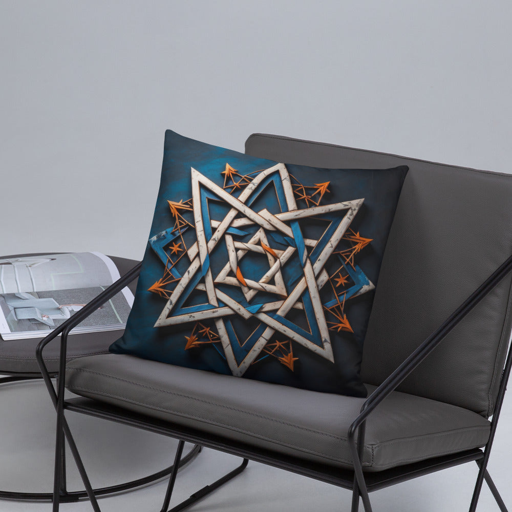 Brave Honor | Star of David | Pillow Case