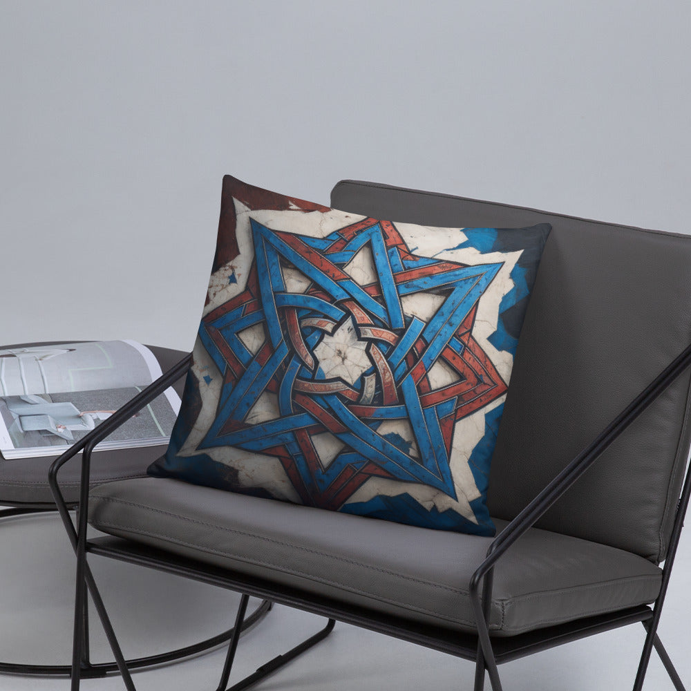 Brave Honor | Star of David | Pillow Case