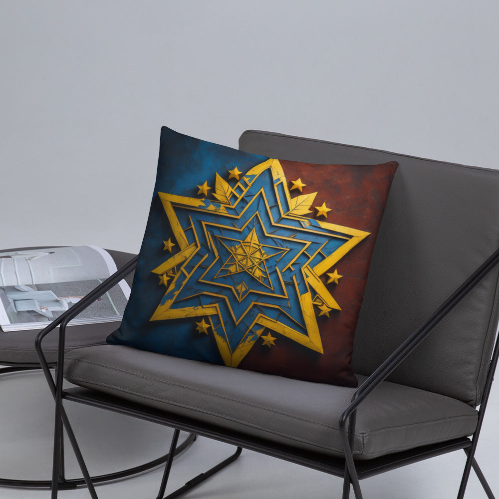 Brave Honor | Star of David | Pillow Case