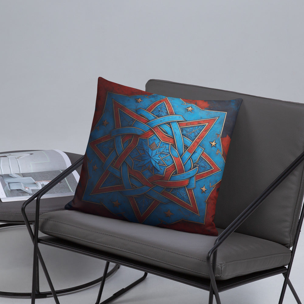 Brave Honor | Star of David | Pillow Case