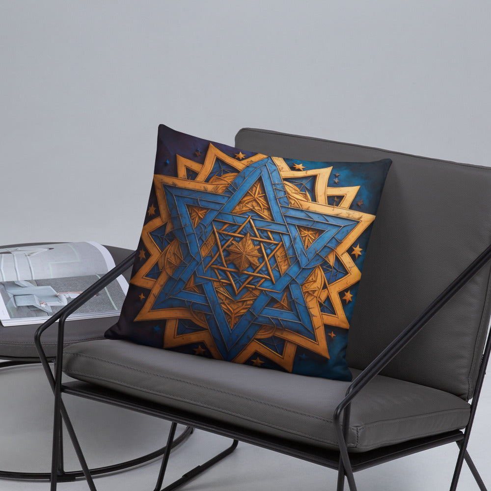 Brave Honor | Star of David | Pillow Case