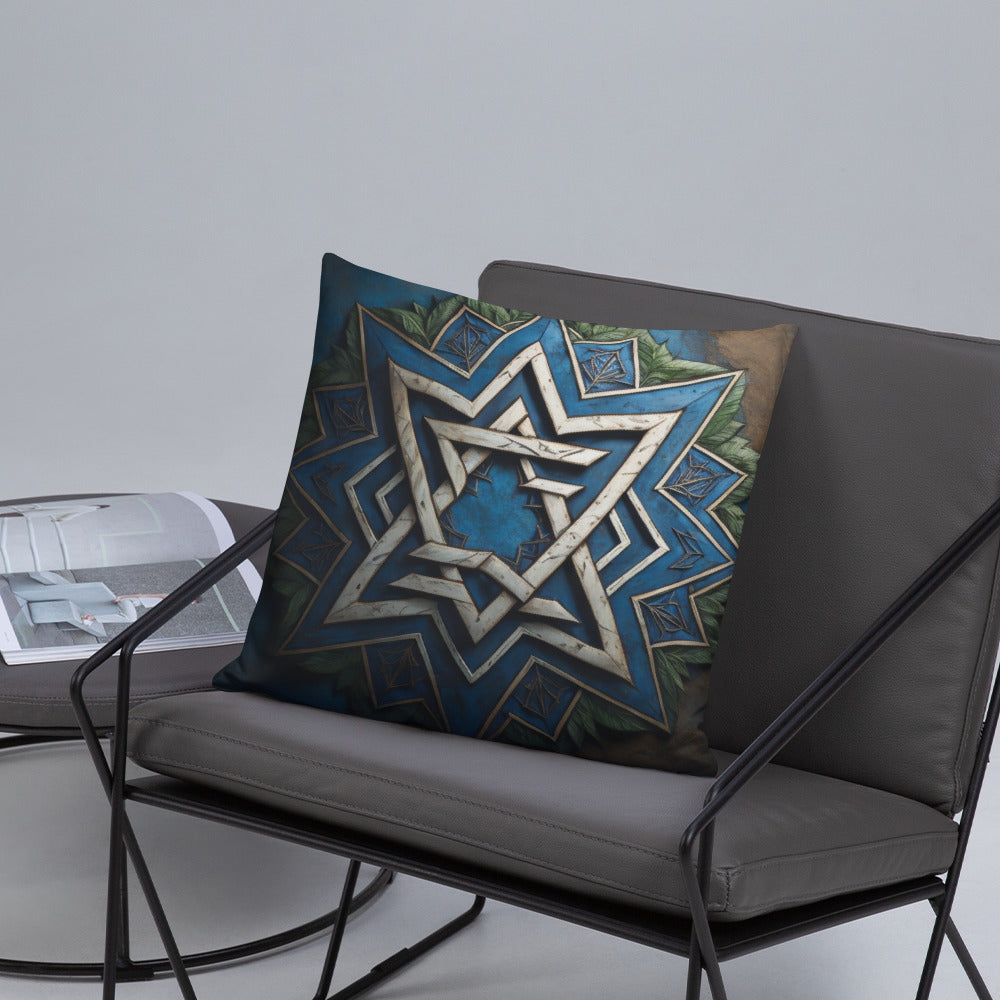 Brave Honor | Star of David | Pillow Case
