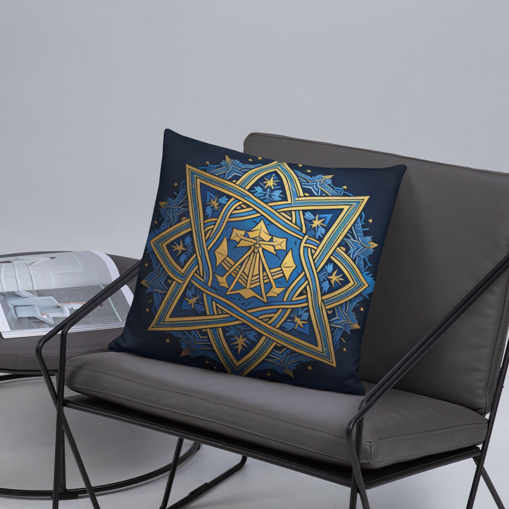 Brave Honor | Star of David | Pillow Case