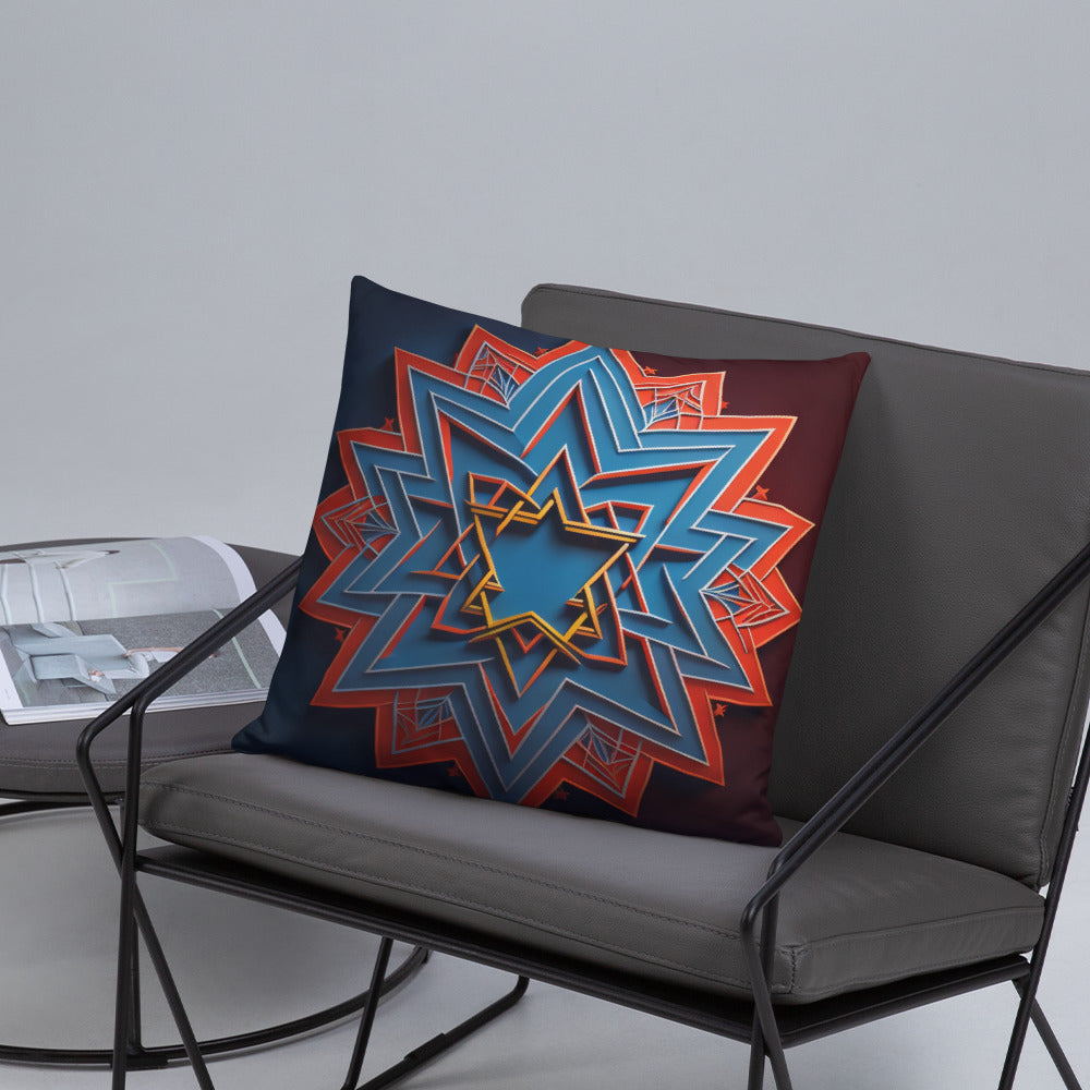 Brave Honor | Star of David | Pillow Case