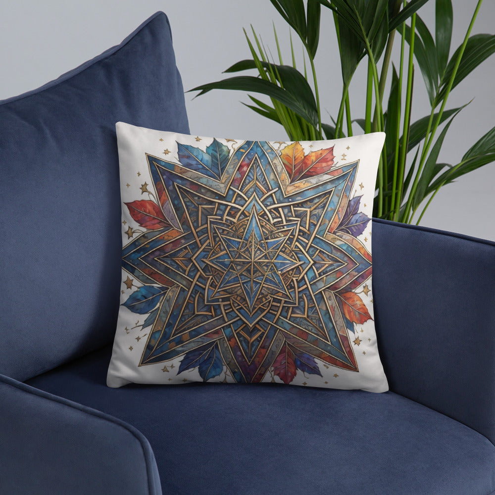 Vibrant Song | Star of David | Pillow Case