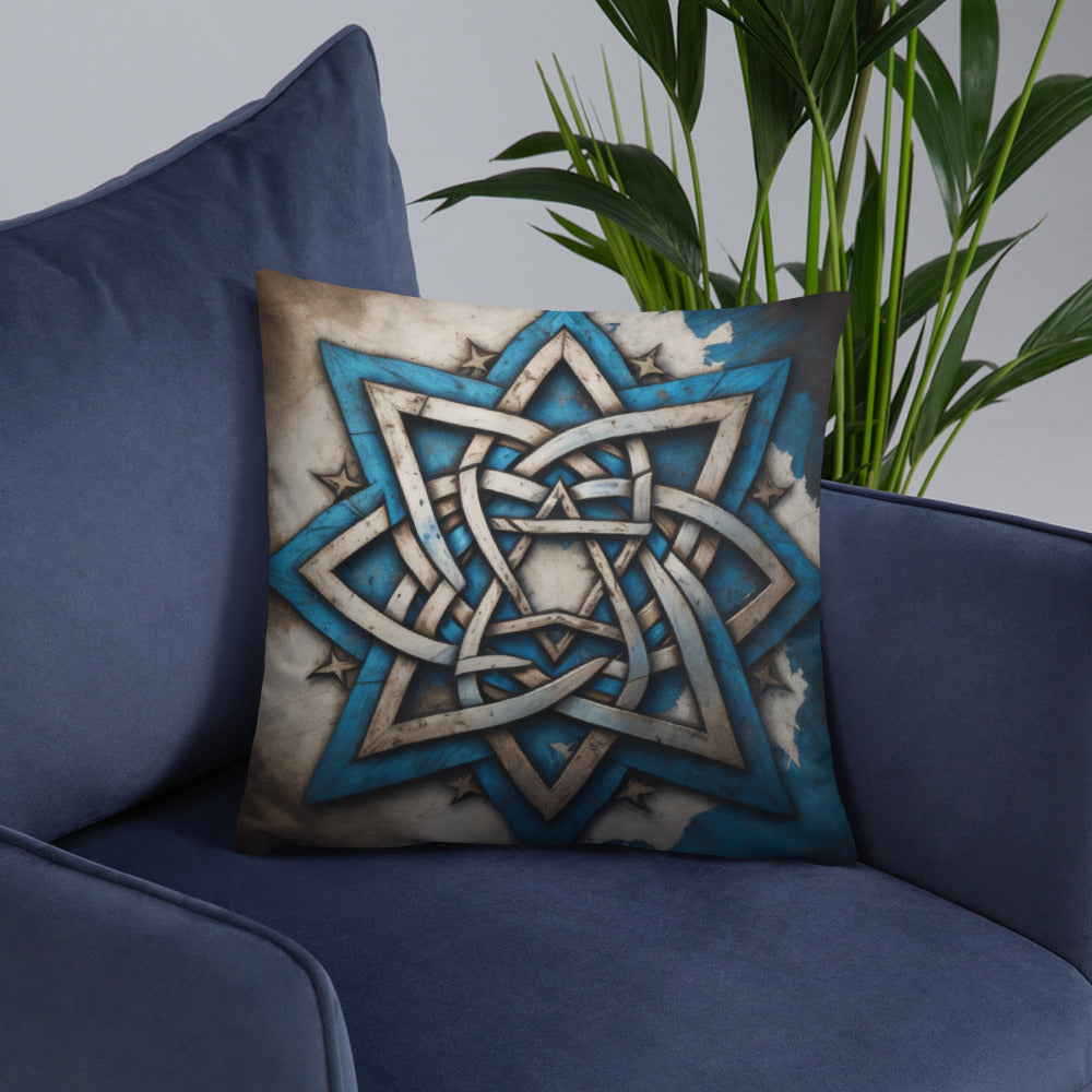 Brave Honor | Star of David | Pillow Case