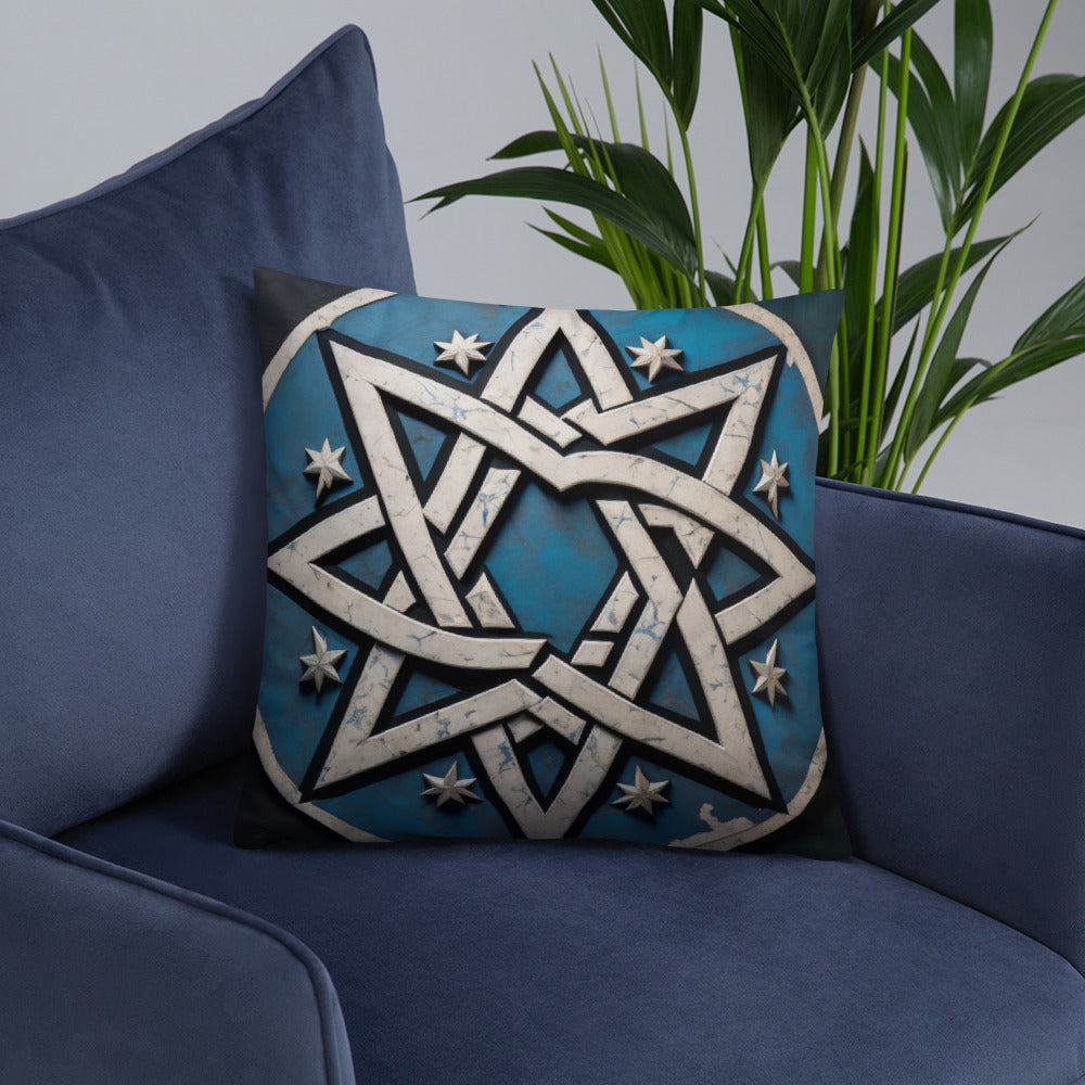 Brave Honor | Star of David | Pillow Case