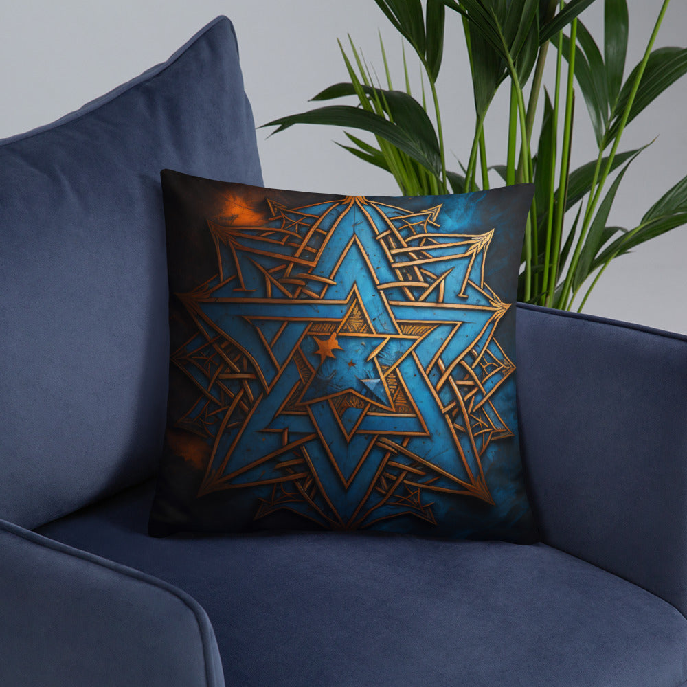 Brave Honor | Star of David | Pillow Case