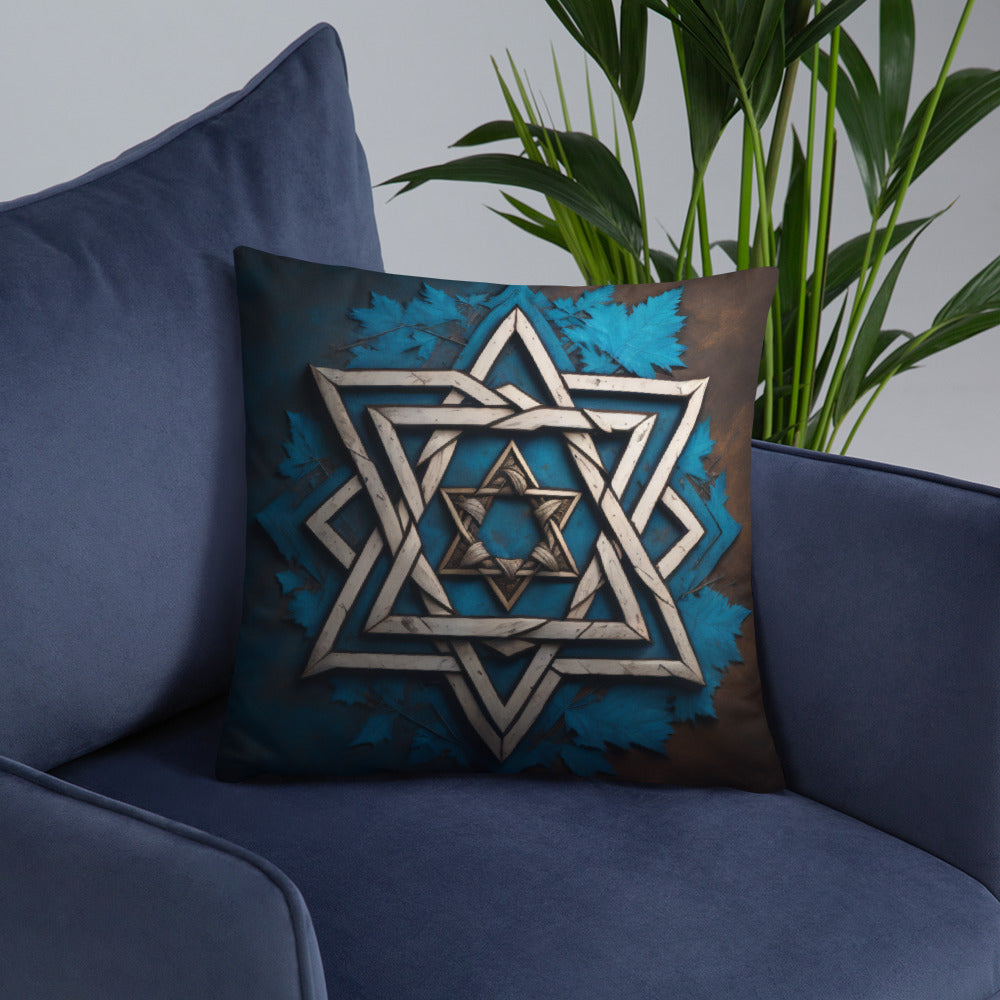 Brave Honor | Star of David | Pillow Case