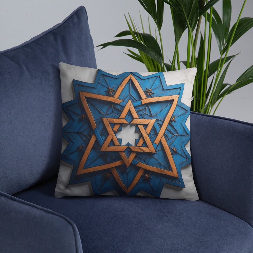 Brave Honor | Star of David | Pillow Case