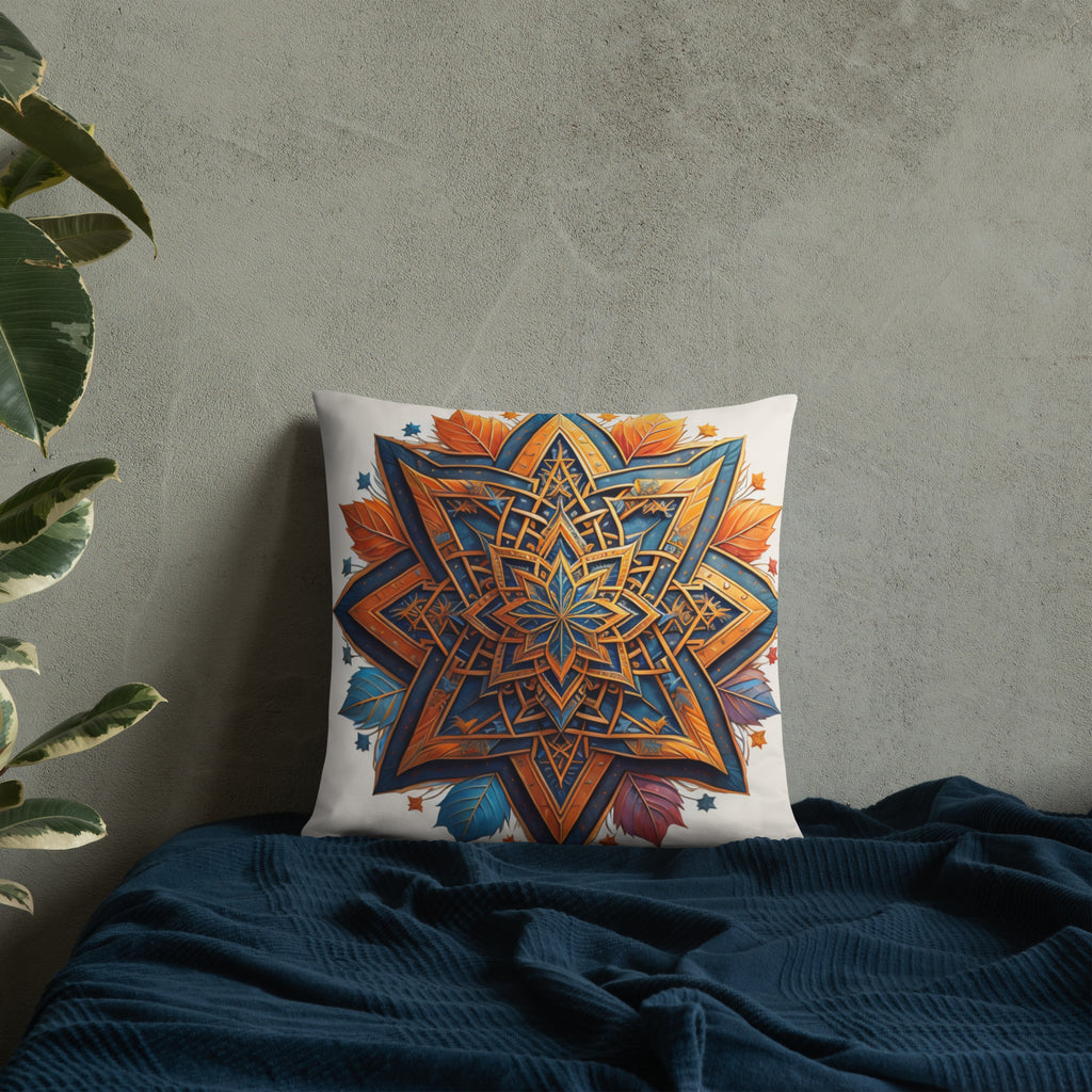 Vibrant Song | Star of David | Pillow Case