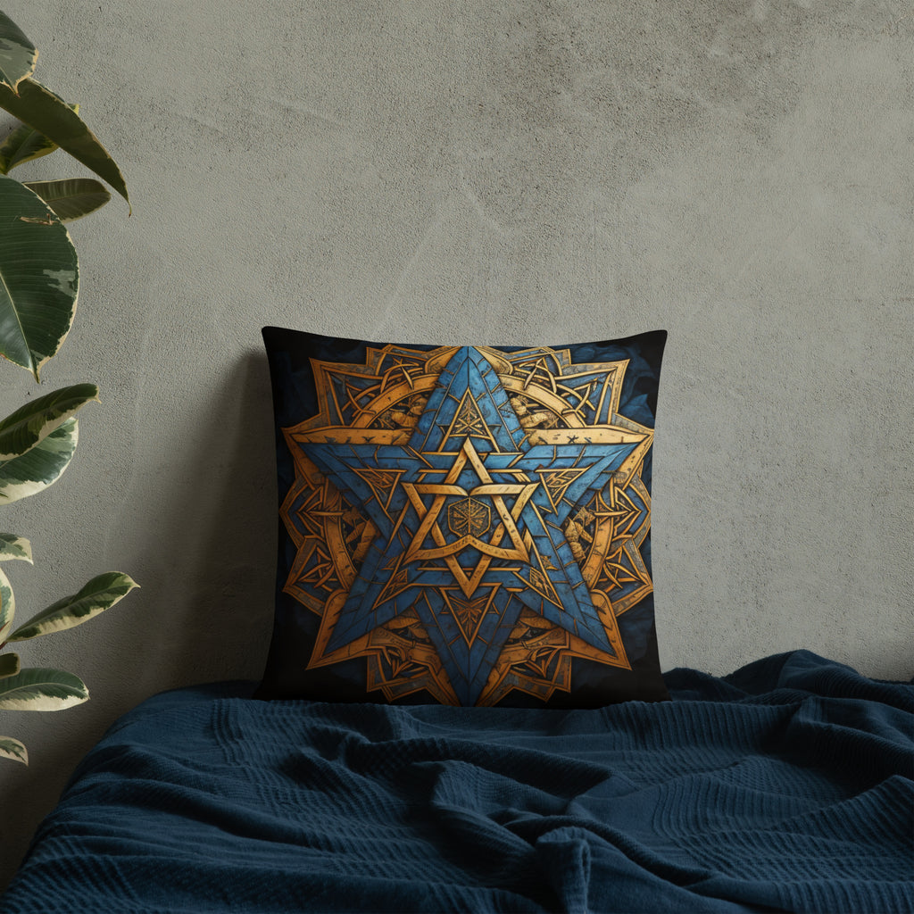 Brave Honor | Star of David | Pillow Case