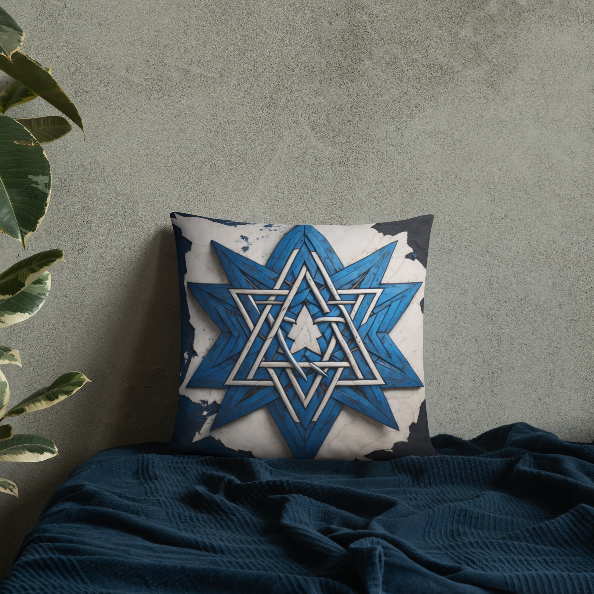 Brave Honor | Star of David | Pillow Case