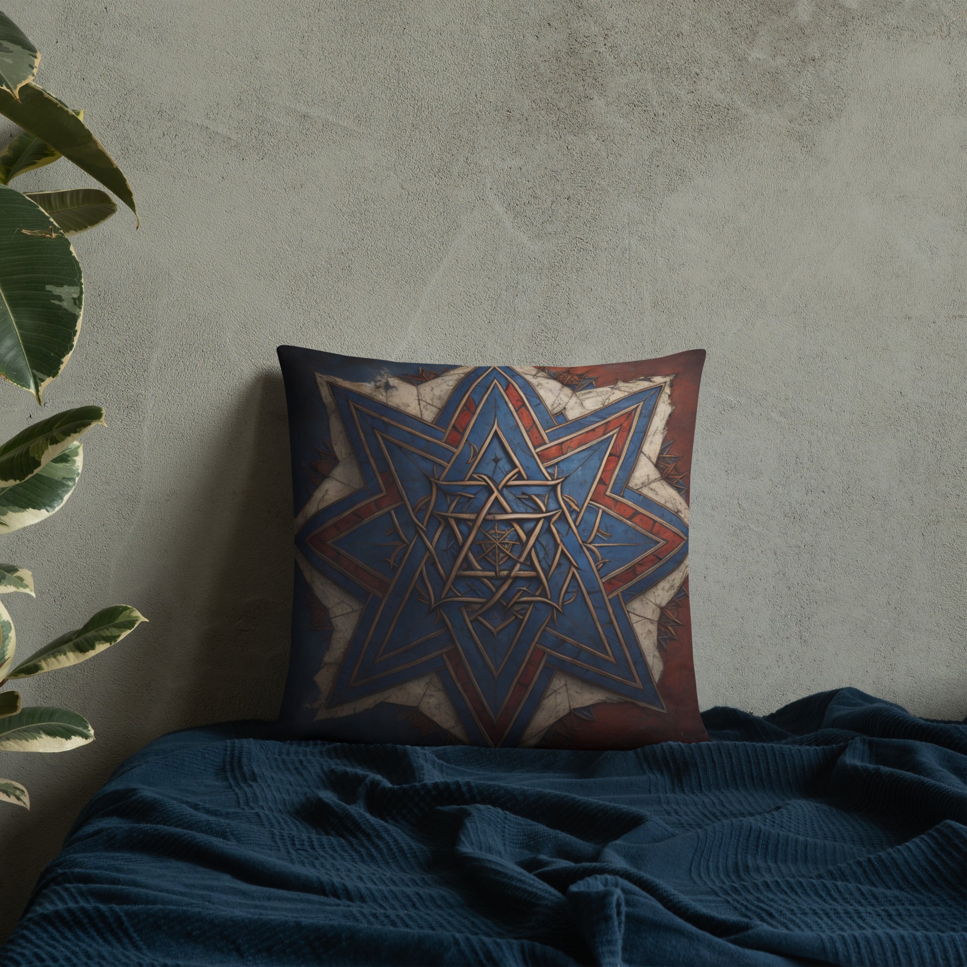 Brave Honor | Star of David | Pillow Case