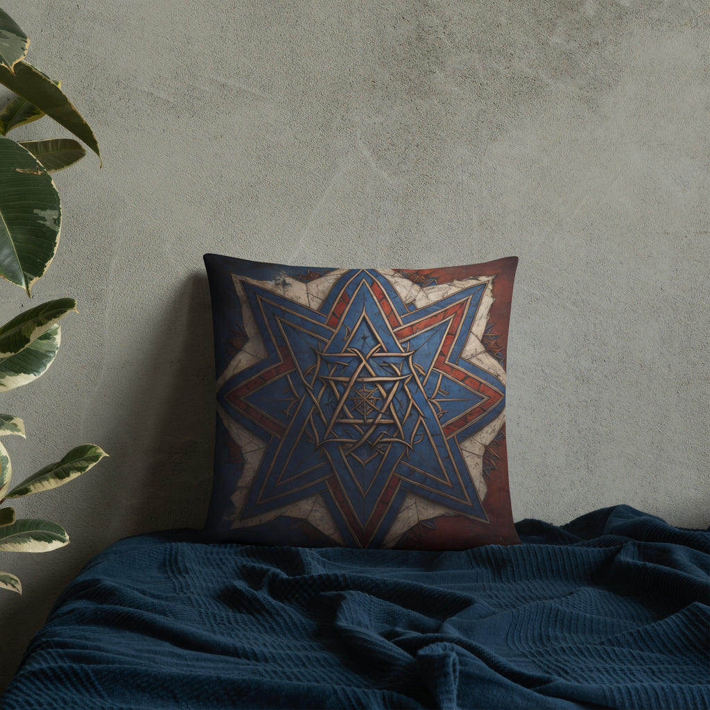 Brave Honor | Star of David | Pillow Case