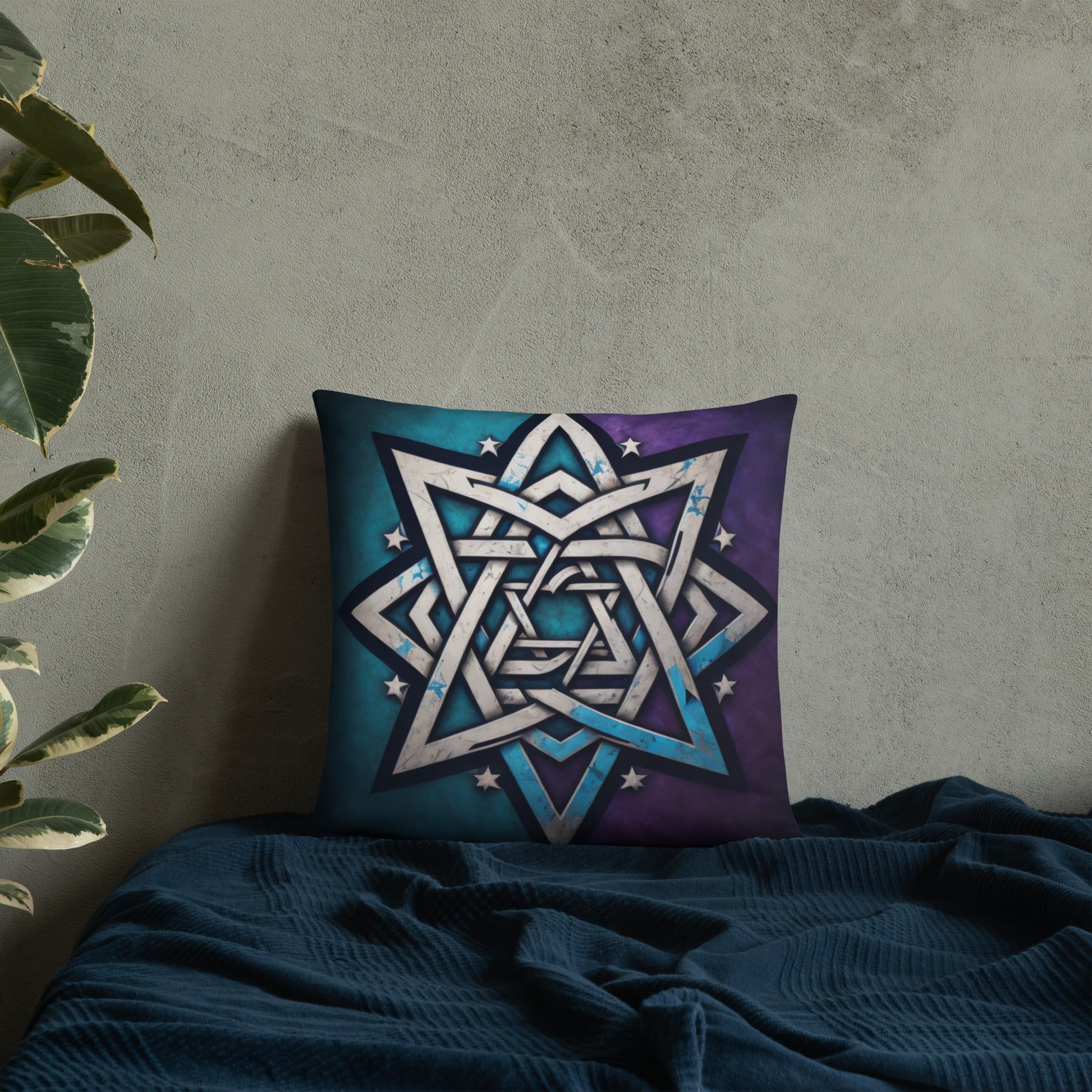 Brave Honor | Star of David | Pillow Case
