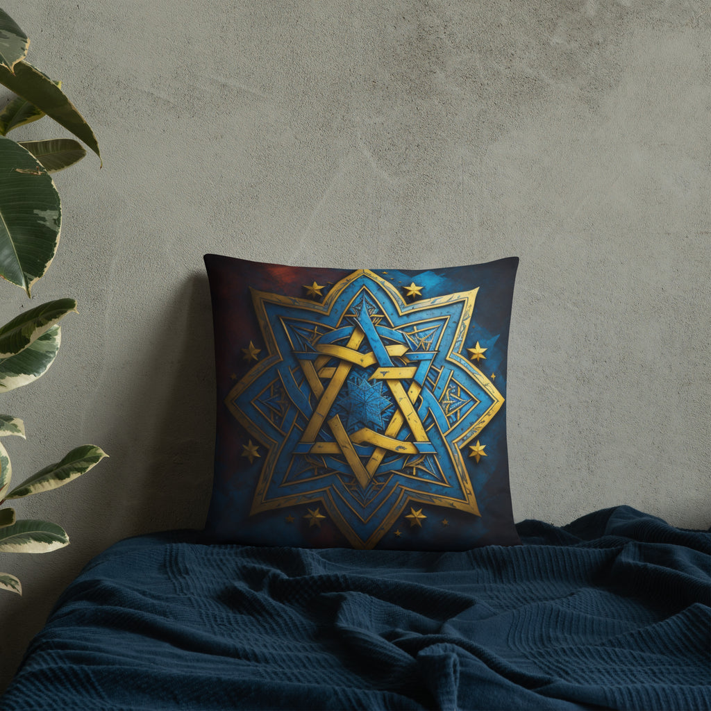 Brave Honor | Star of David | Pillow Case