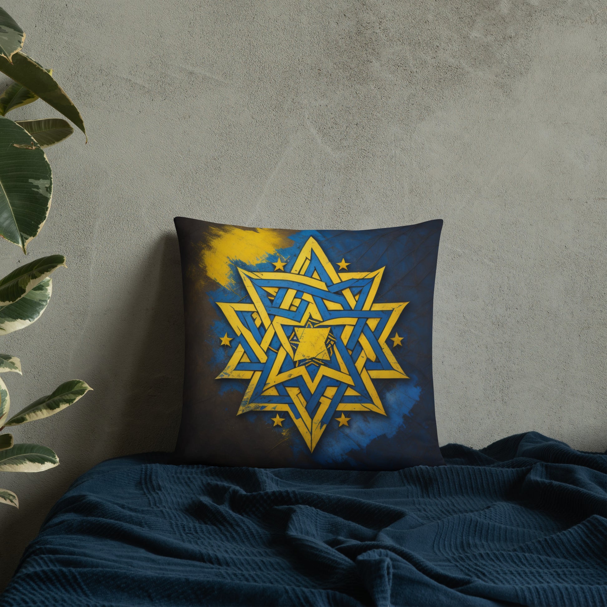 Brave Honor | Star of David | Pillow Case