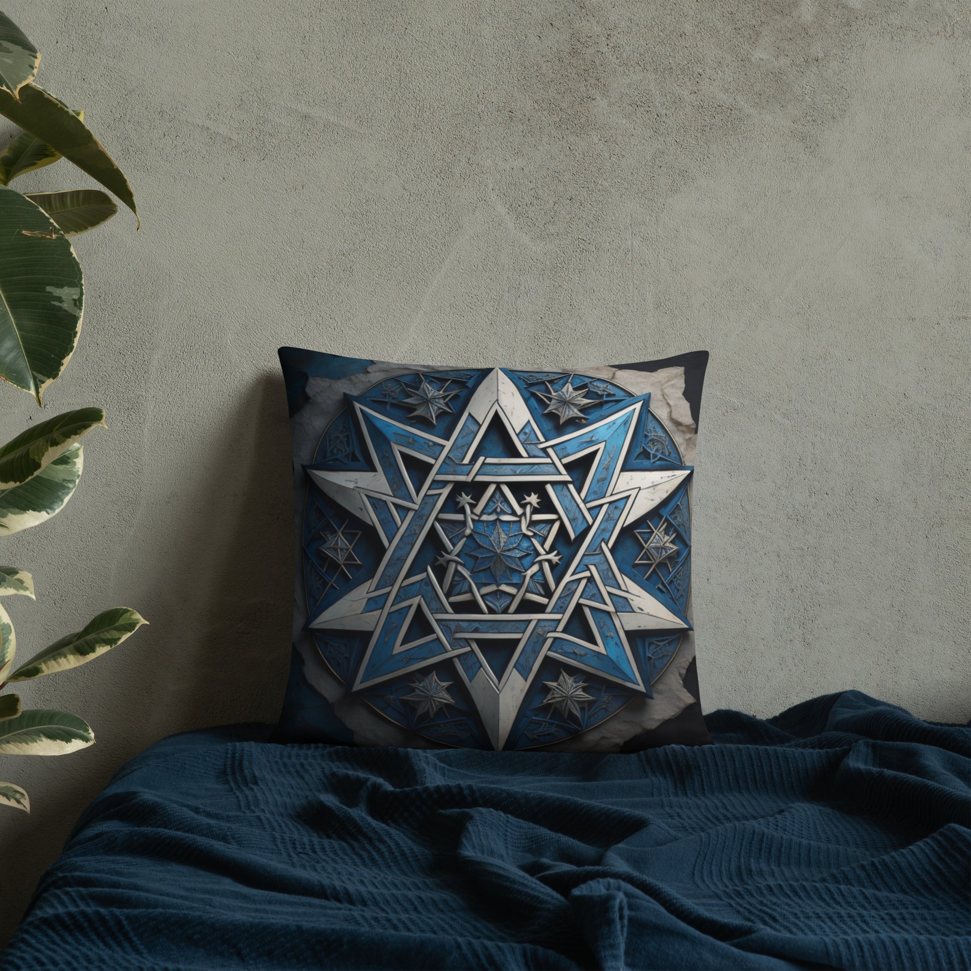 Brave Honor | Star of David | Pillow Case