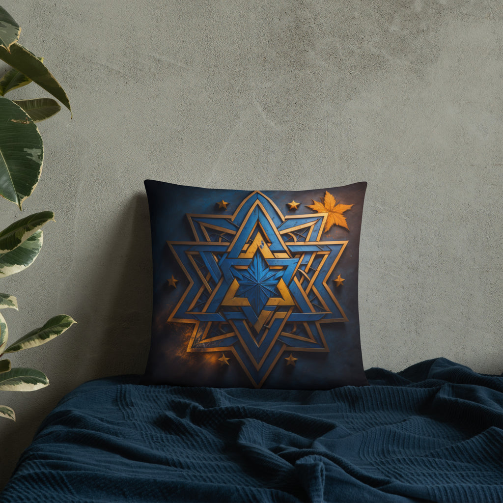 Brave Honor | Star of David | Pillow Case