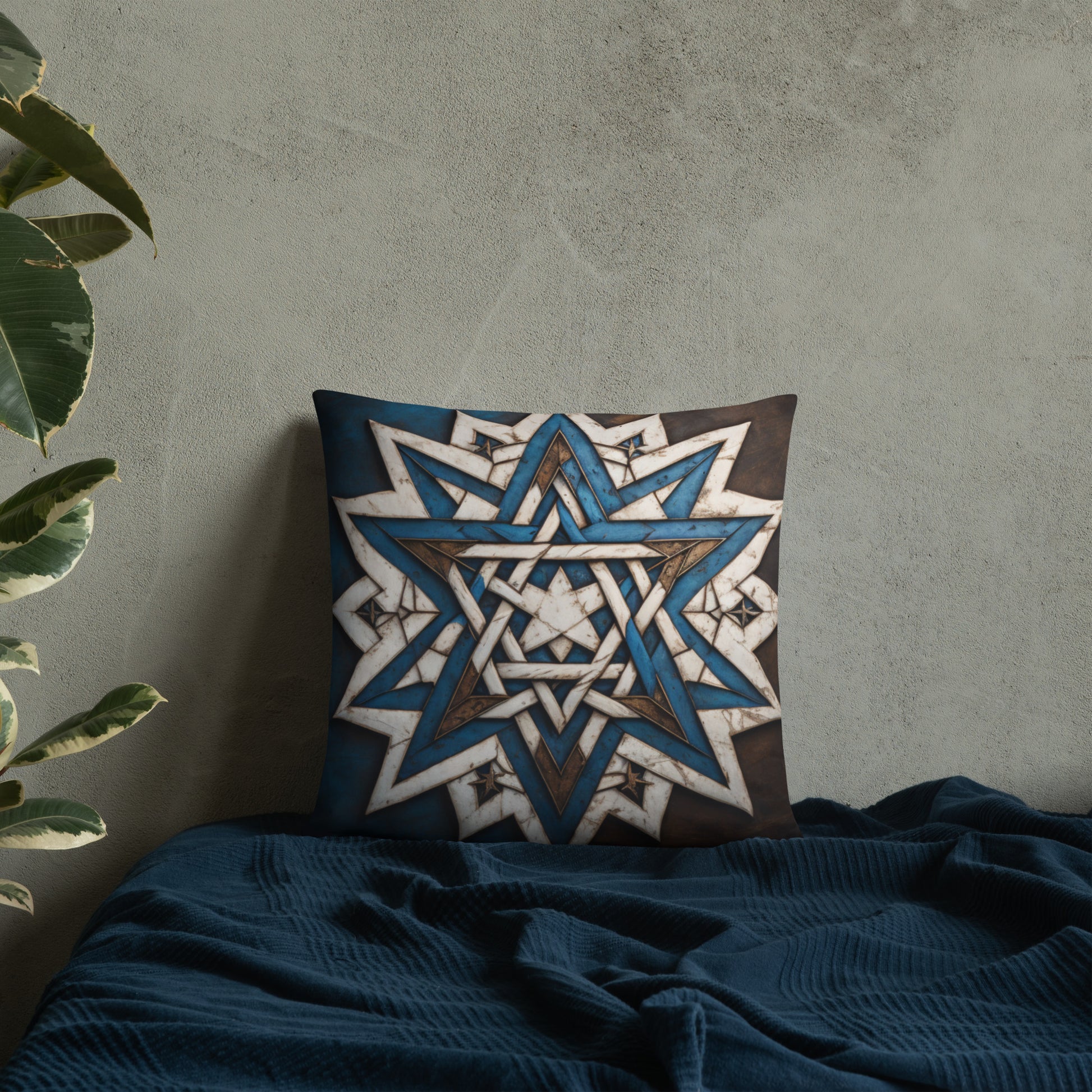 Brave Honor | Star of David | Pillow Case