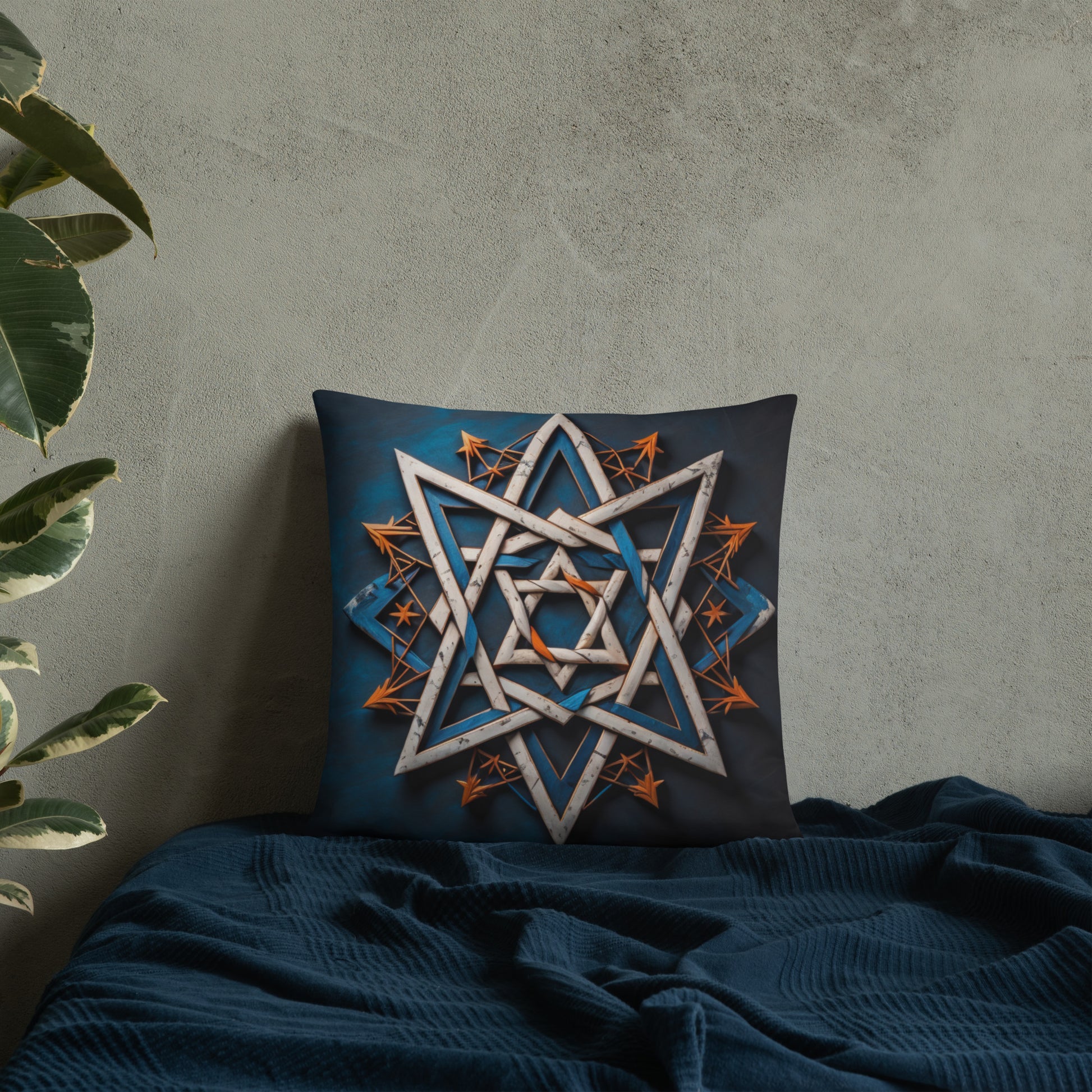 Brave Honor | Star of David | Pillow Case