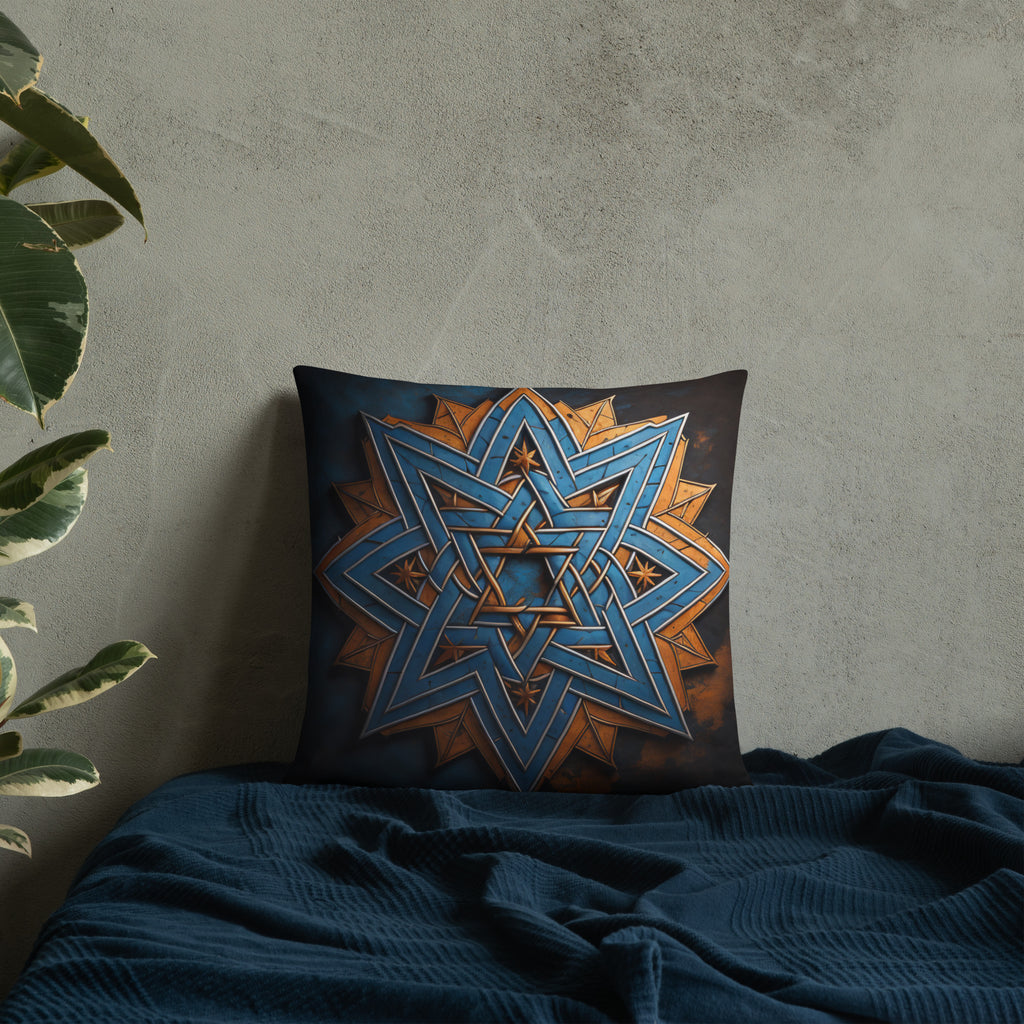Brave Honor | Star of David | Pillow Case