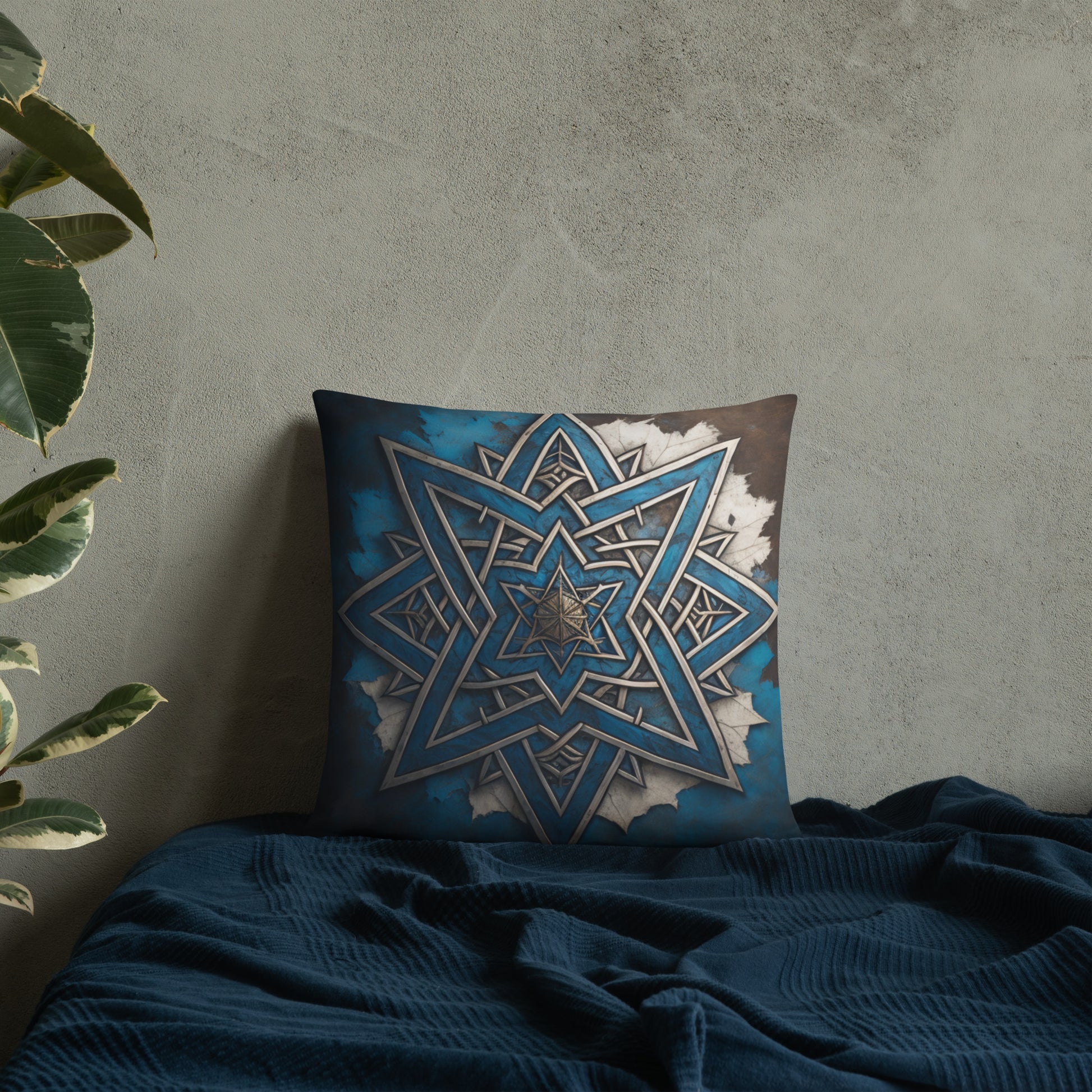 Brave Honor | Star of David | Pillow Case