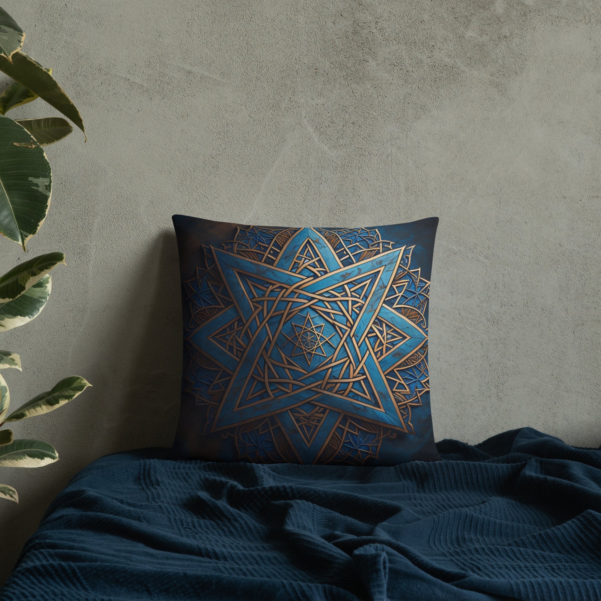 Brave Honor | Star of David | Pillow Case