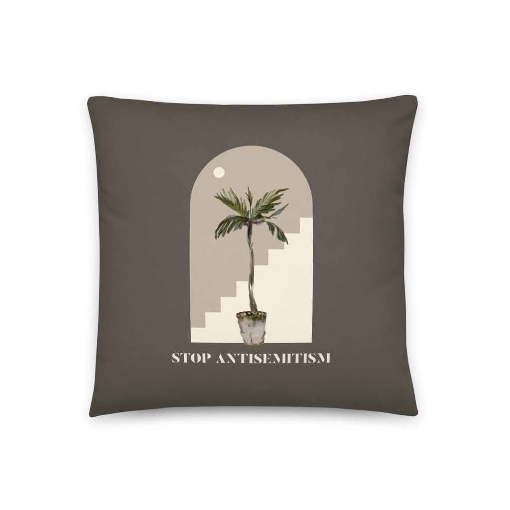 Stop Antisemitism | Plants & Flowers Edition | Pillow Case