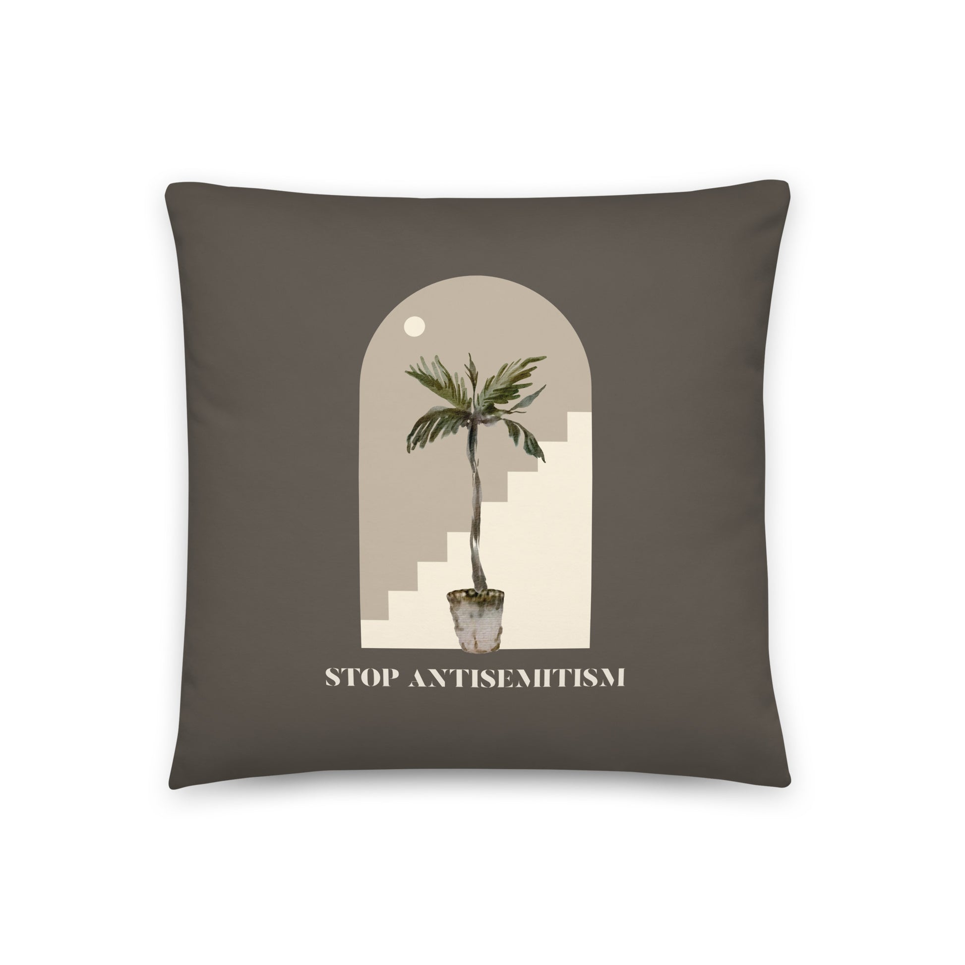 Stop Antisemitism | Plants & Flowers Edition | Pillow Case