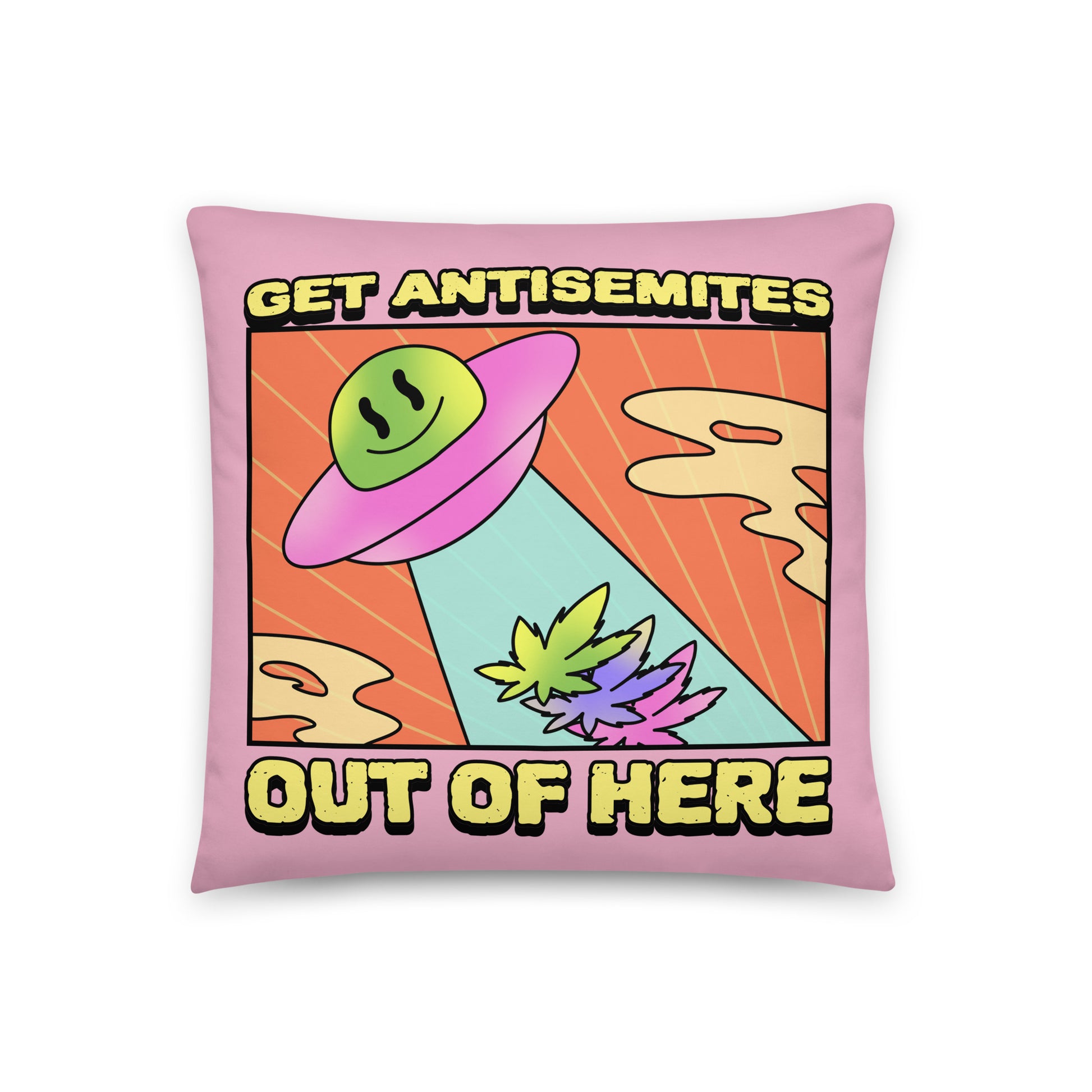Get Alien Out | Pink Edition | Pillow Case