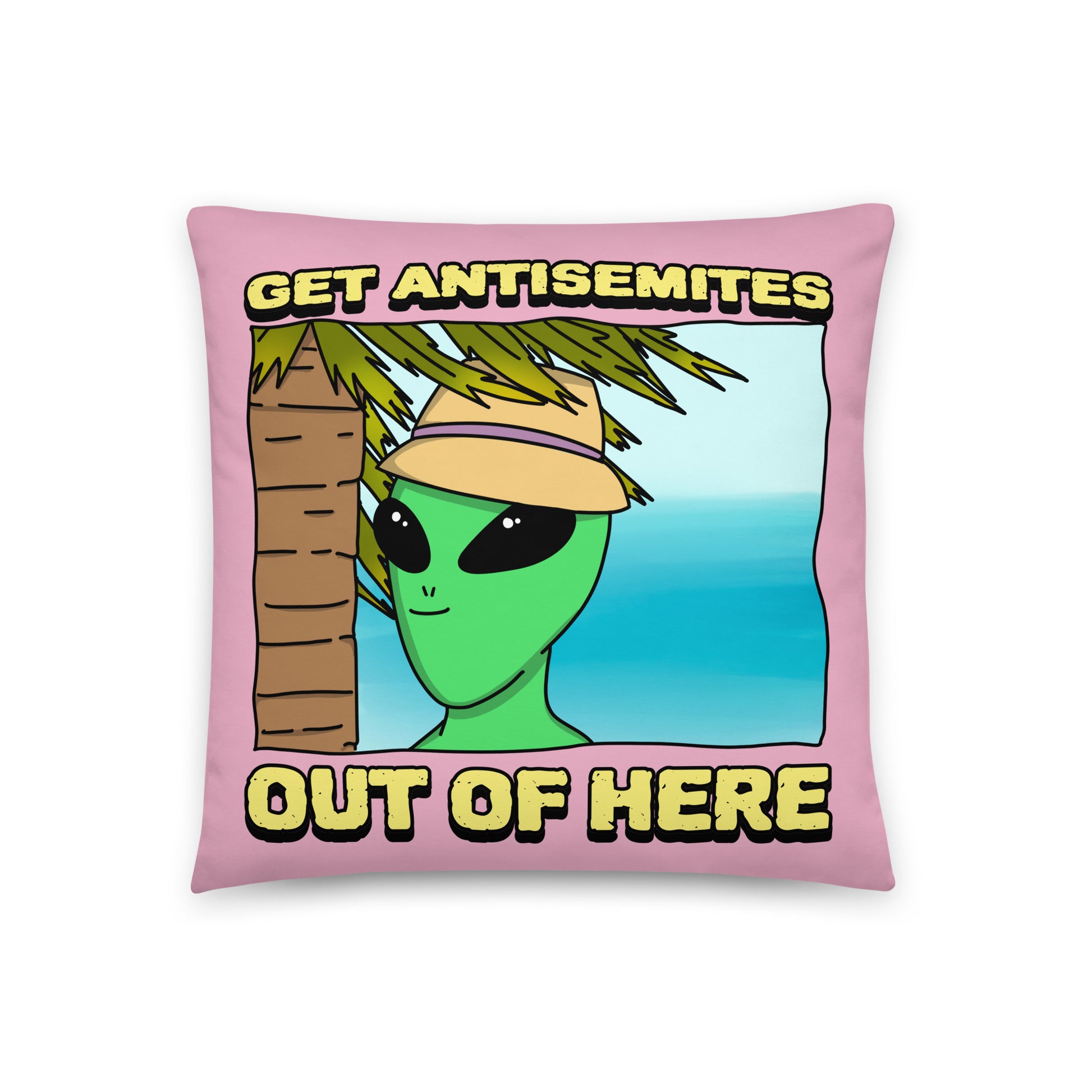 Get Alien Out | Pink Edition | Pillow Case