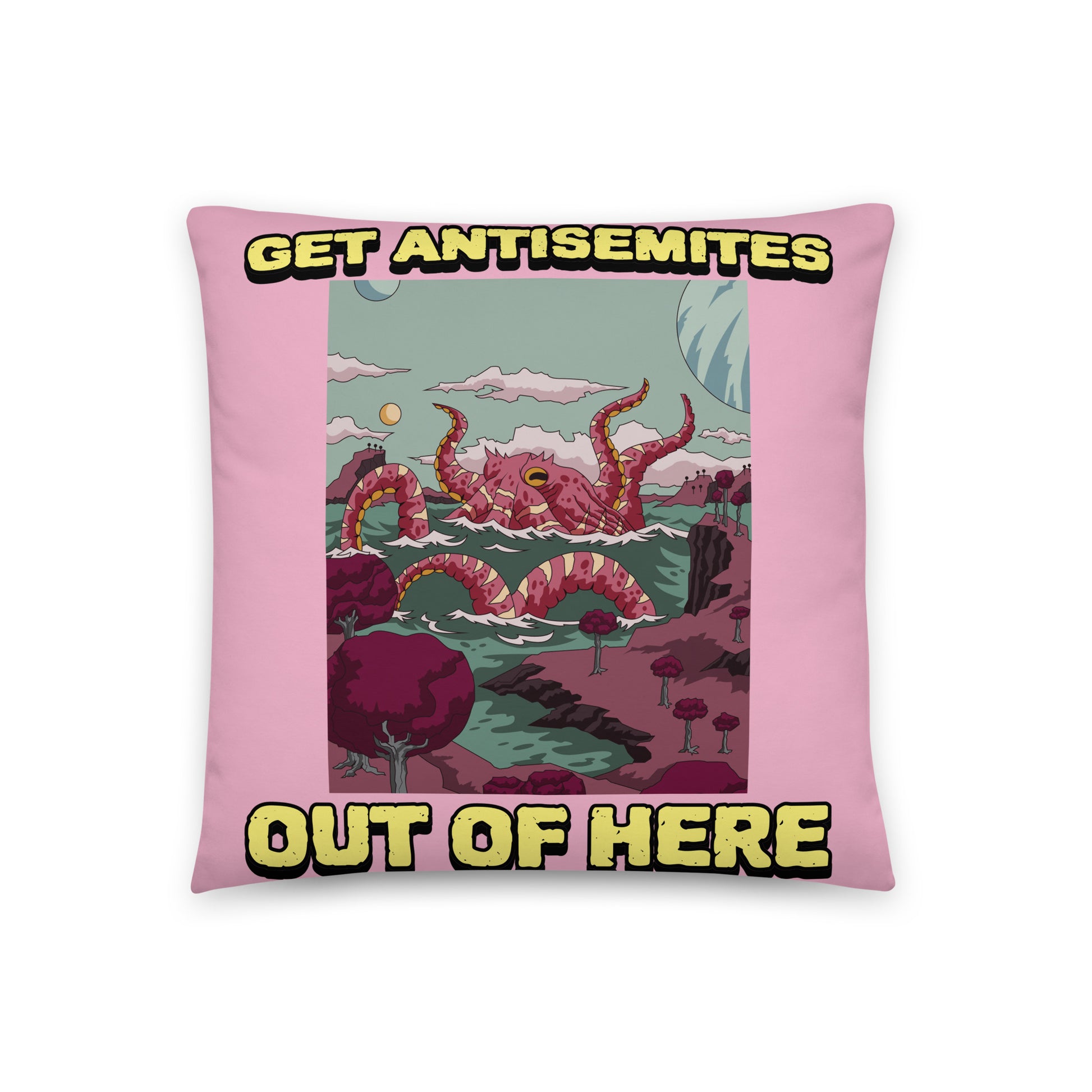 Get Alien Out | Pink Edition | Pillow Case