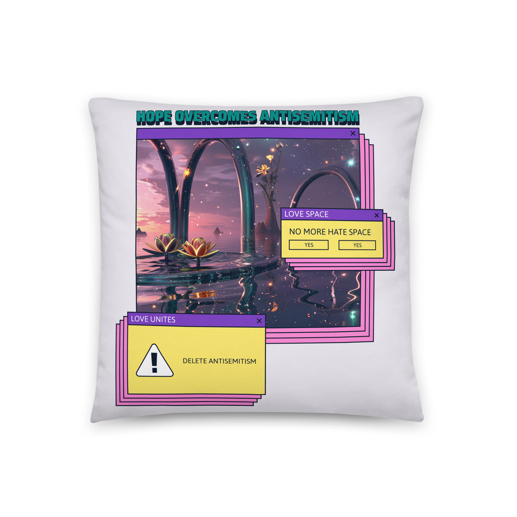 A Colorful Dream | Antisemitism | Pillow Case
