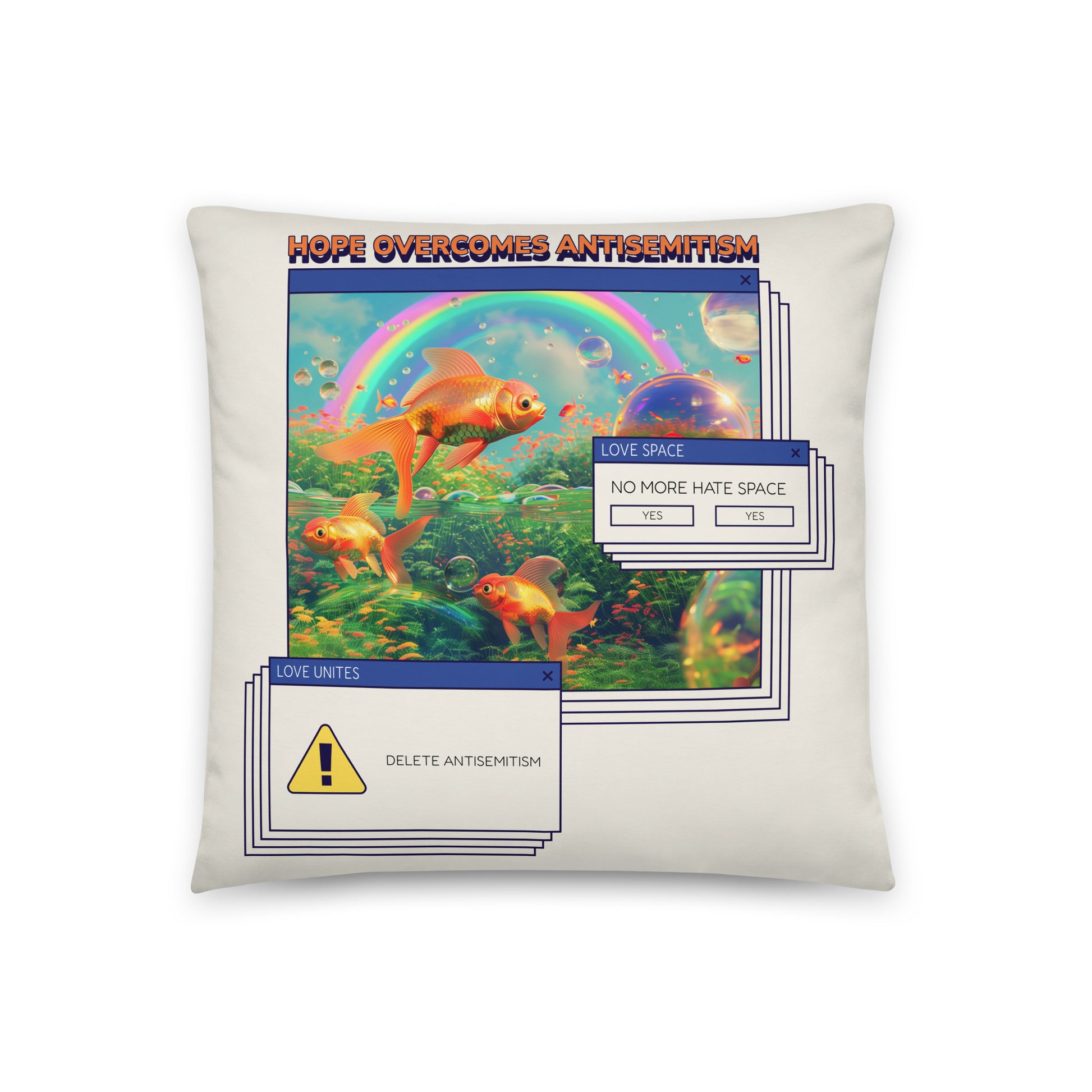 A Colorful Dream | Antisemitism | Pillow Case