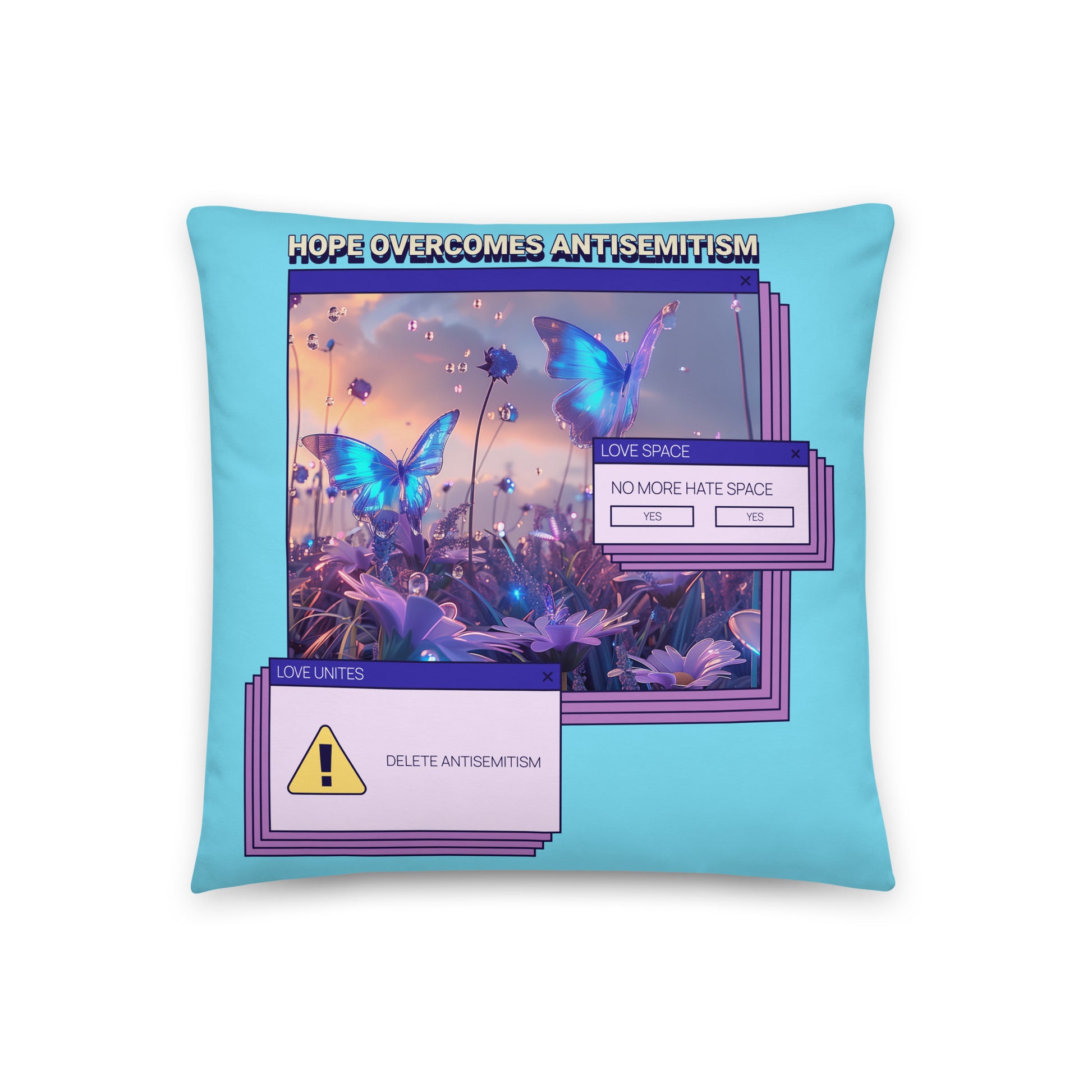 A Colorful Dream | Antisemitism | Pillow Case