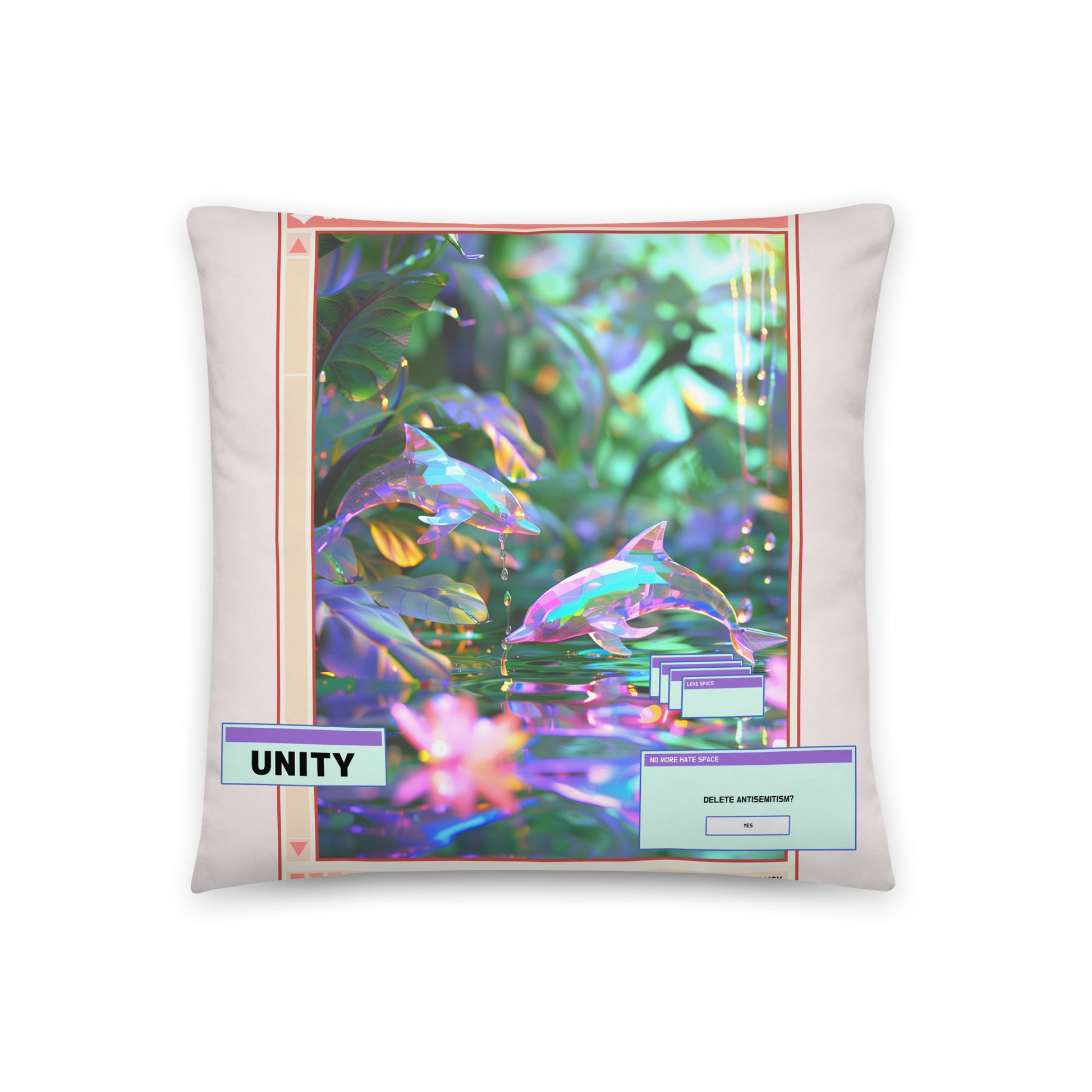A Colorful Dream | Antisemitism | Pillow Case
