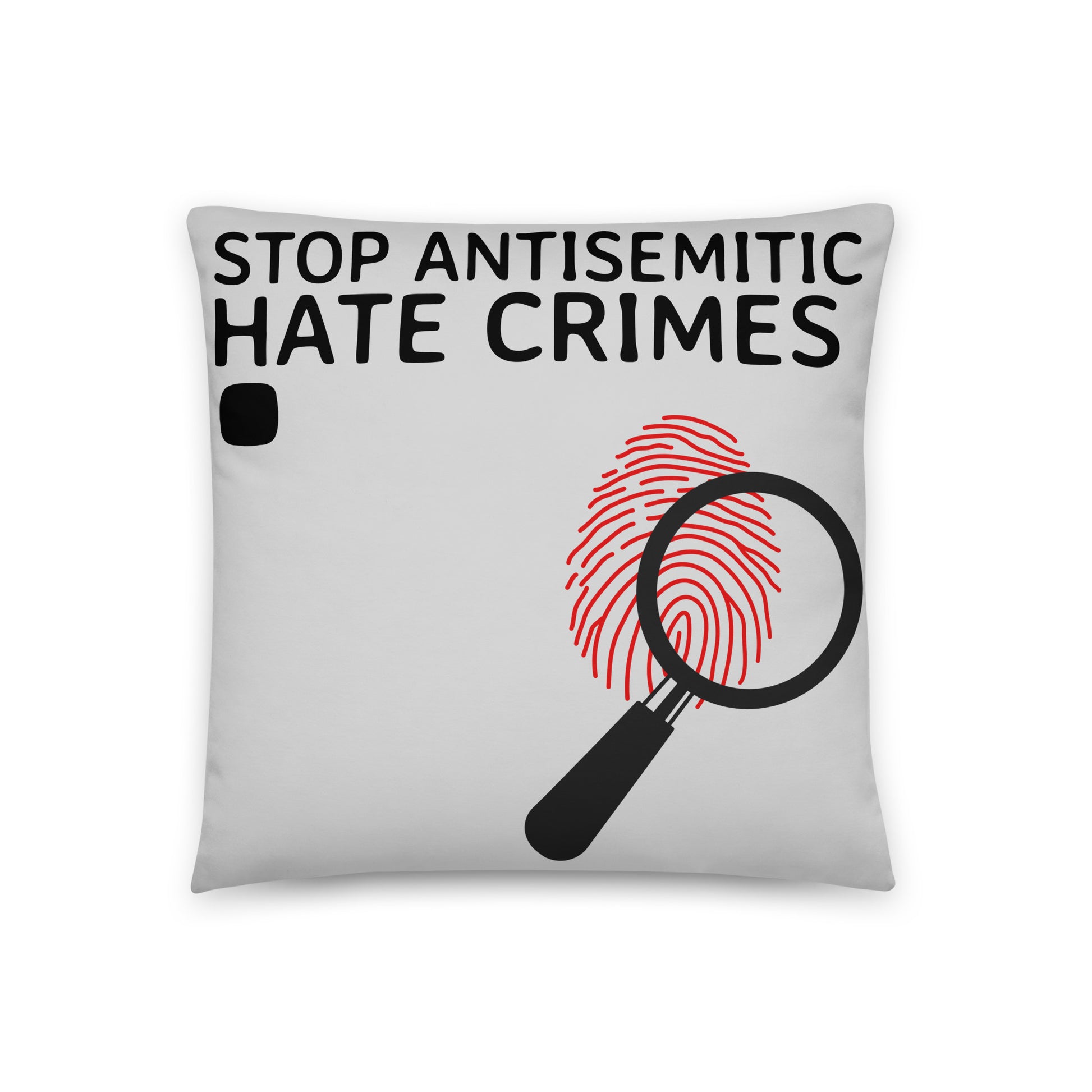 Antisemitic Hate Crimes | Pillow Case