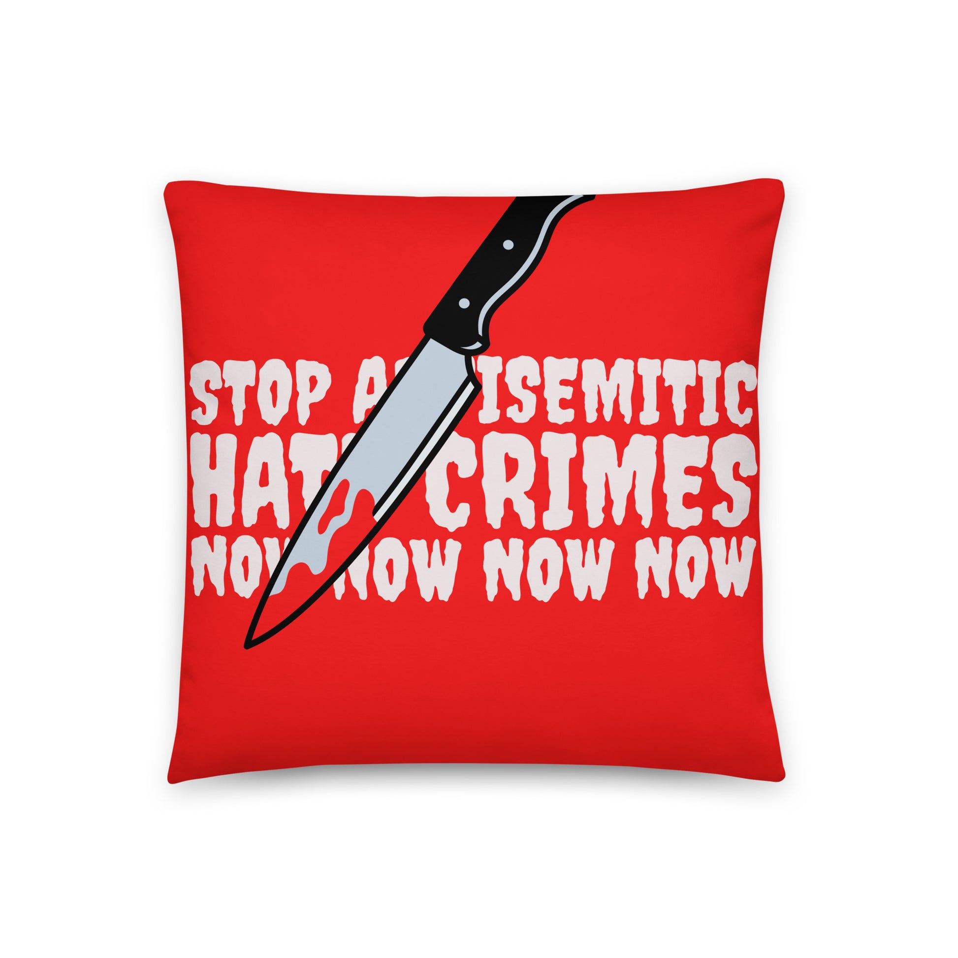 Antisemitic Hate Crimes | Pillow Case