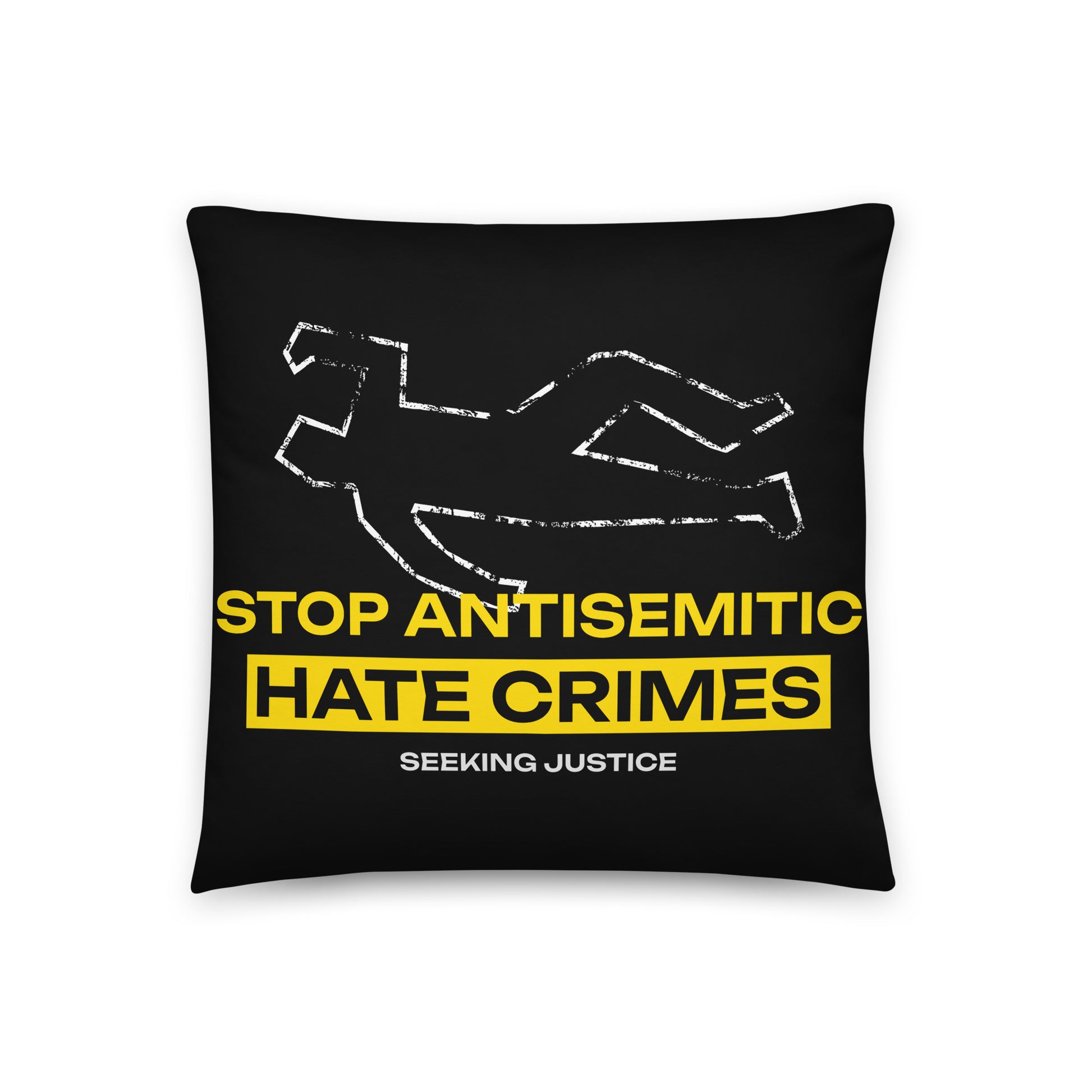 Antisemitic Hate Crimes | Pillow Case