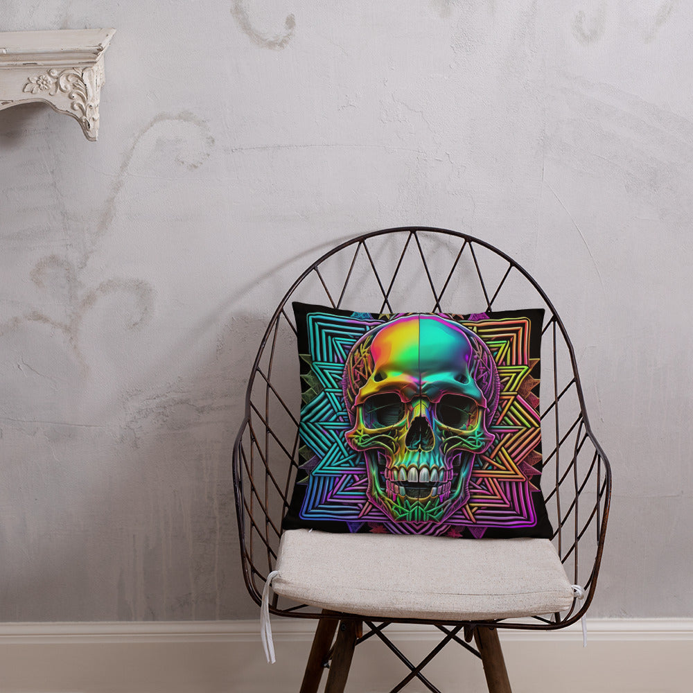 Cromo Skull | Star of David | Pillow Case