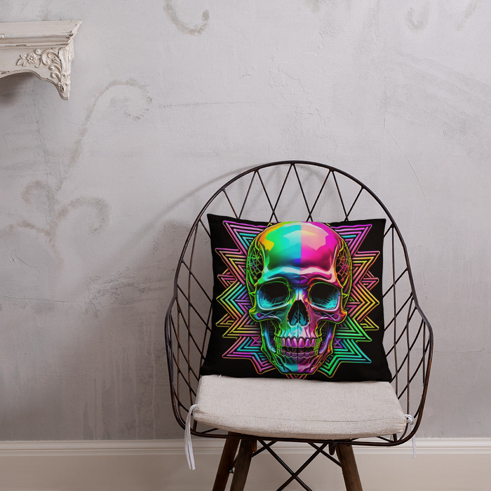 Cromo Skull | Star of David | Pillow Case